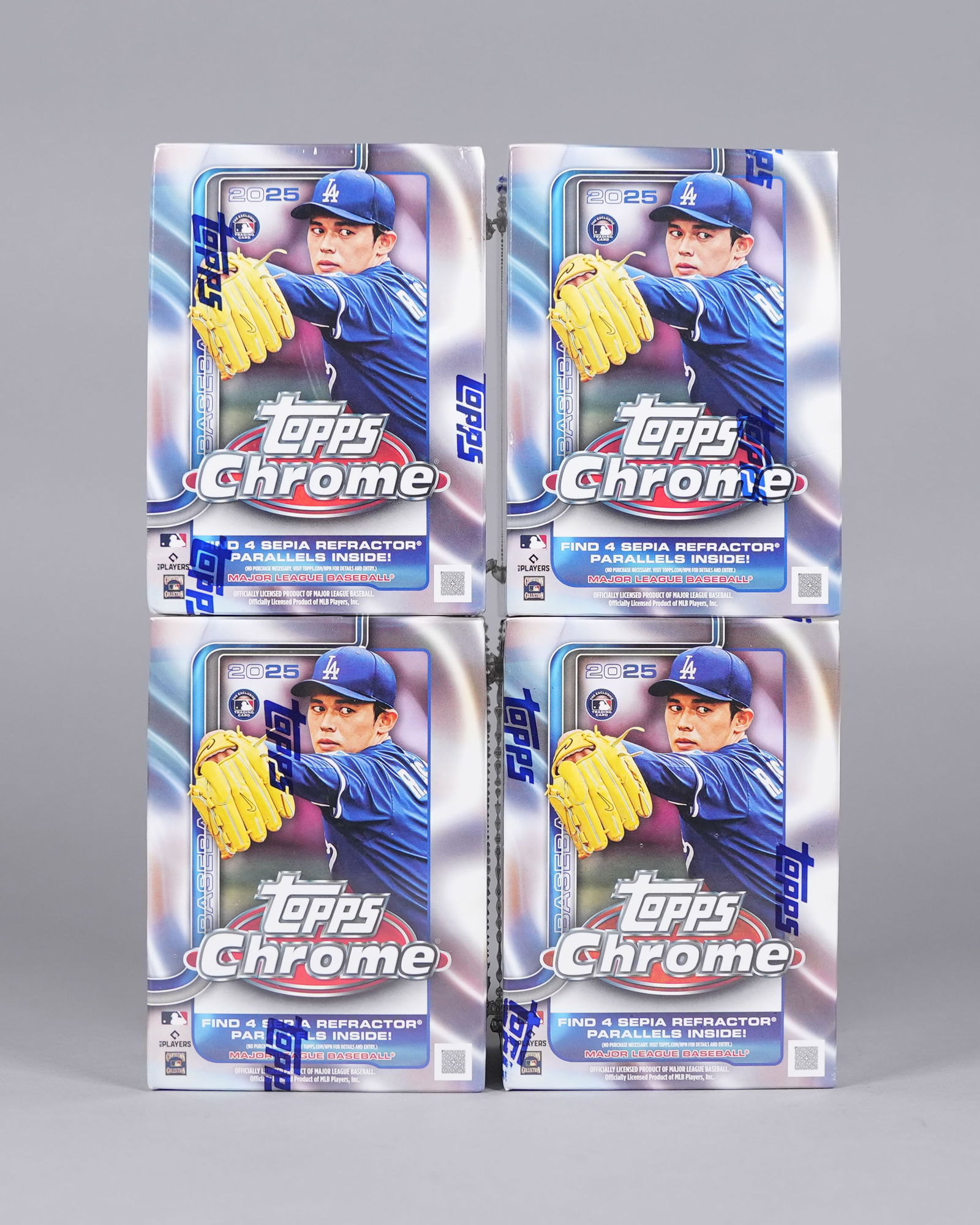 Lots 2025 Topps Chrome baseball box - 3