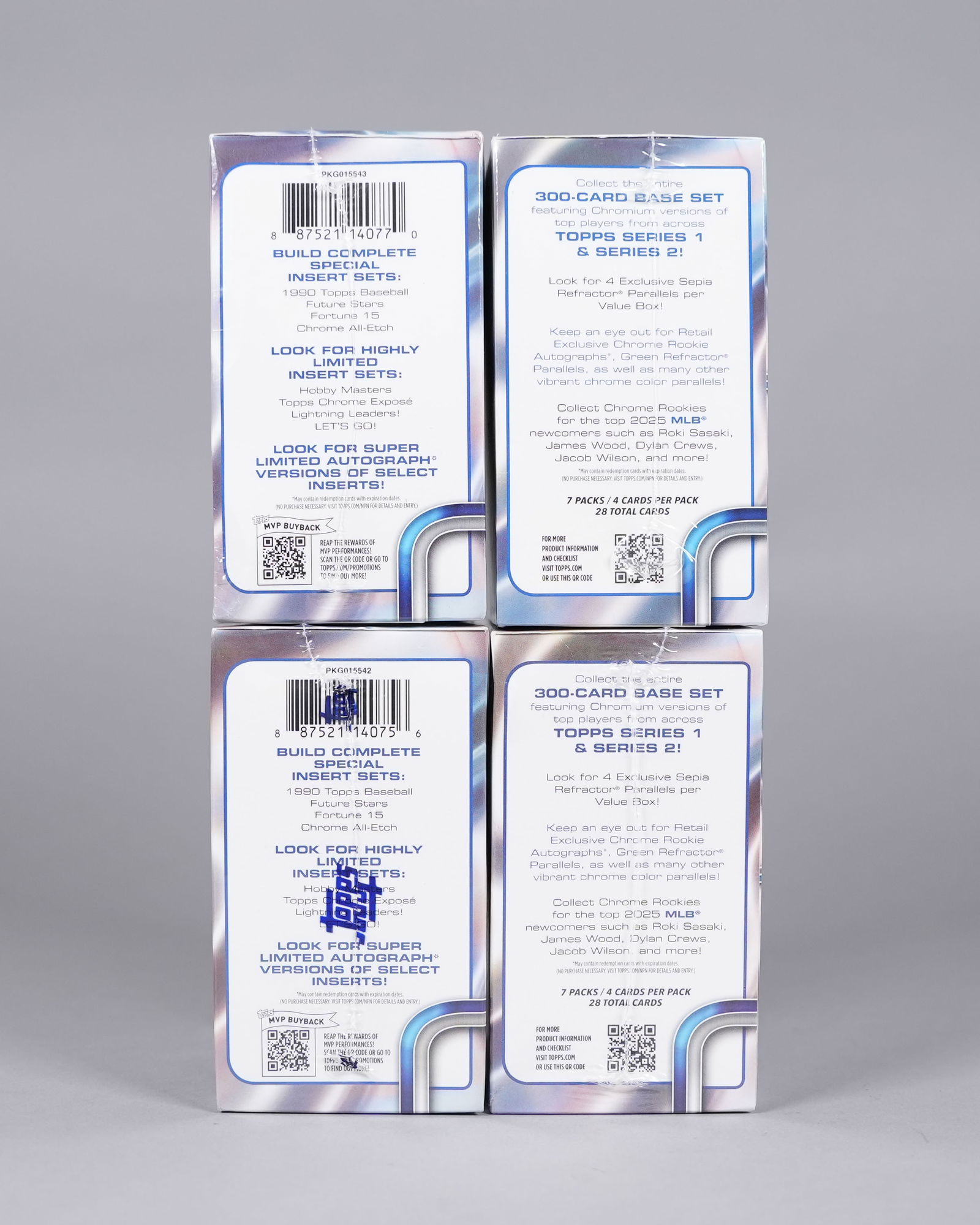 Lots 2025 Topps Chrome baseball box - 4