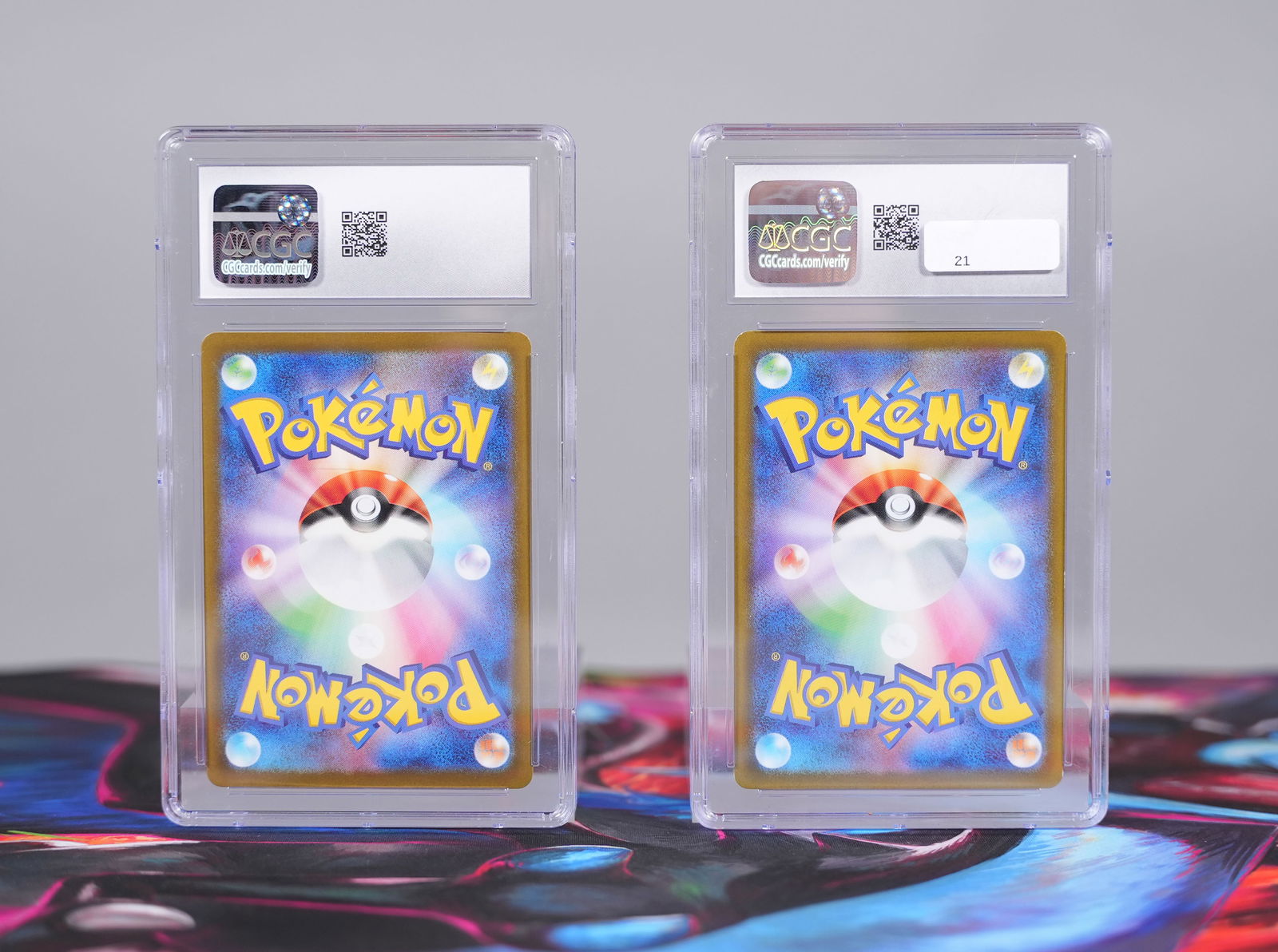 2 Pokemon cards CGC - 2