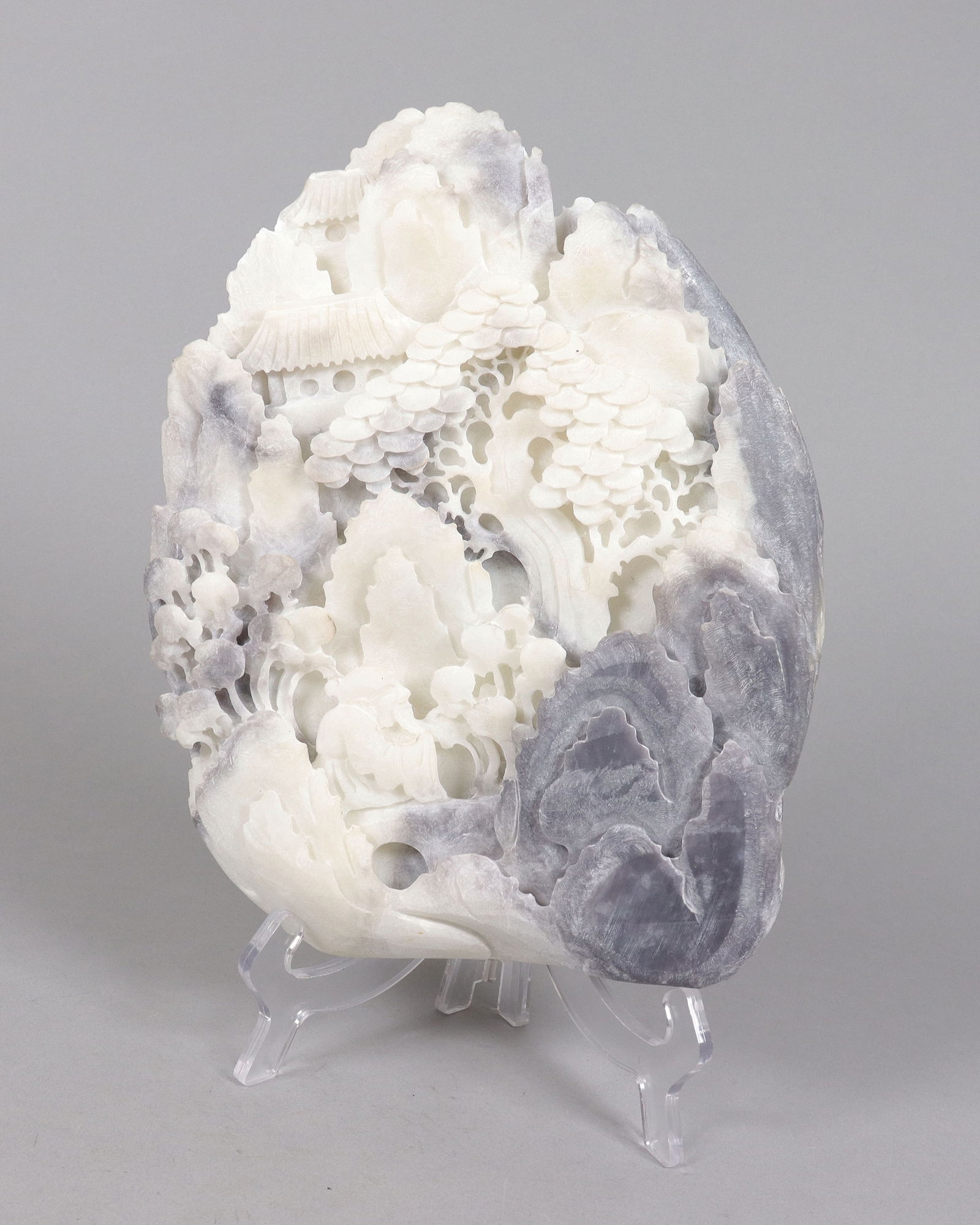 Chinese fine carved boulder: Chinese fine carved boulder.