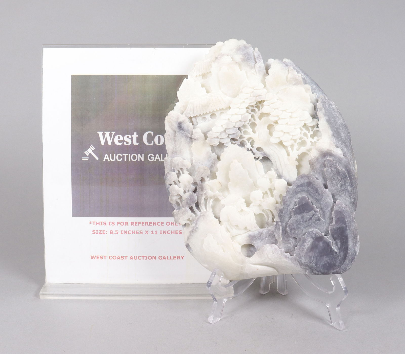 Chinese fine carved boulder - 2