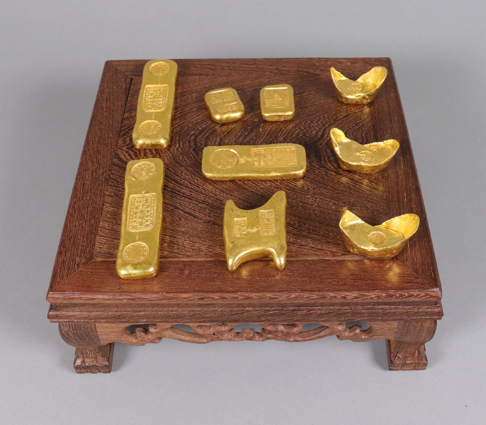 Lots Chinese ingots ungraded (1 of 6)