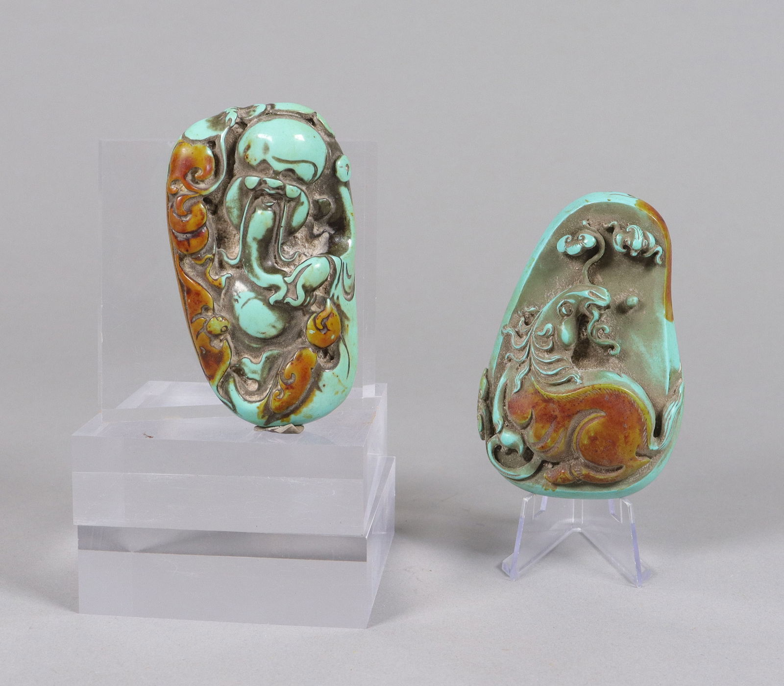 Lots Chinese carved items (1 of 7)