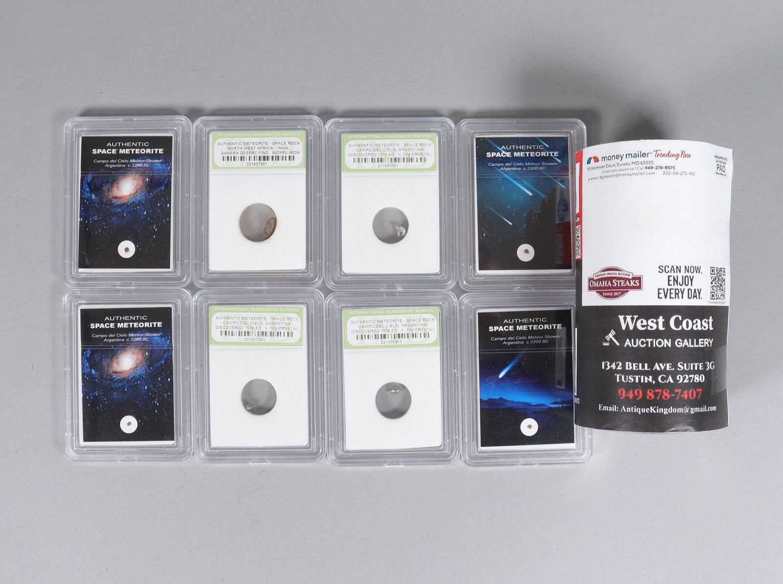 Lots meteorite specimen - 2