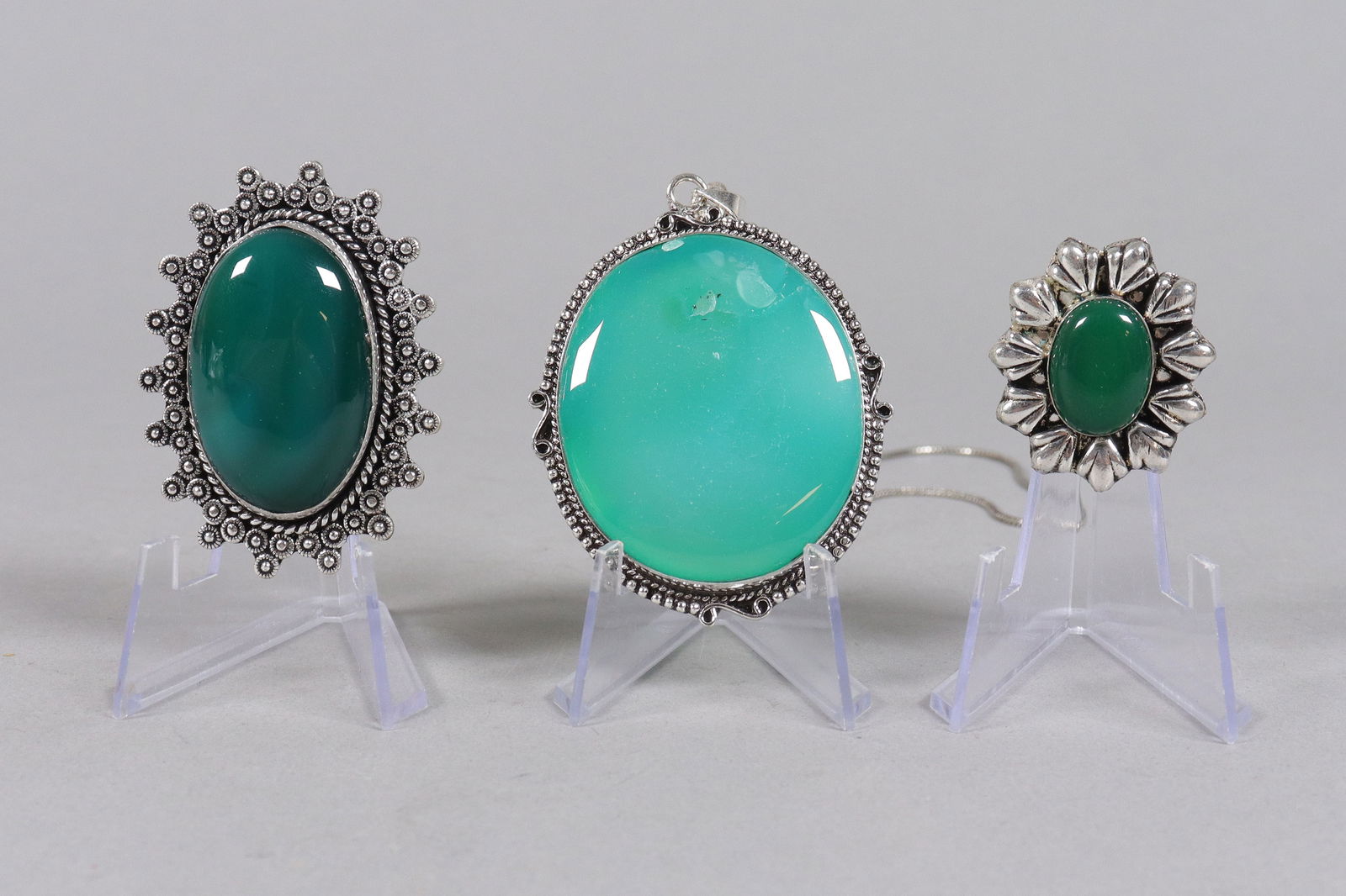 Lots German silver jewelry: Lots German silver jewelry.