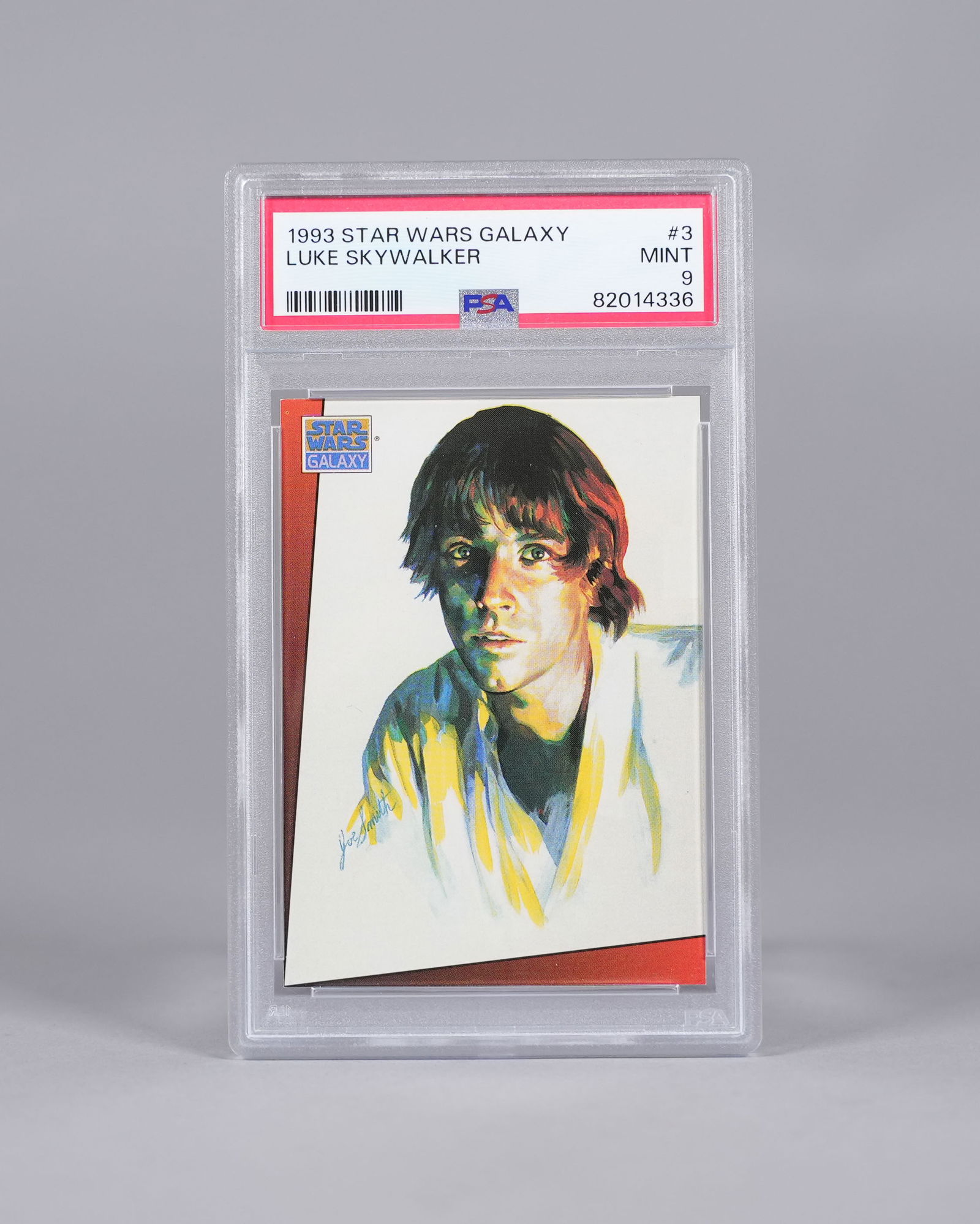 1993 Star Wars card PSA 9: 1993 Star Wars card, PSA 9.