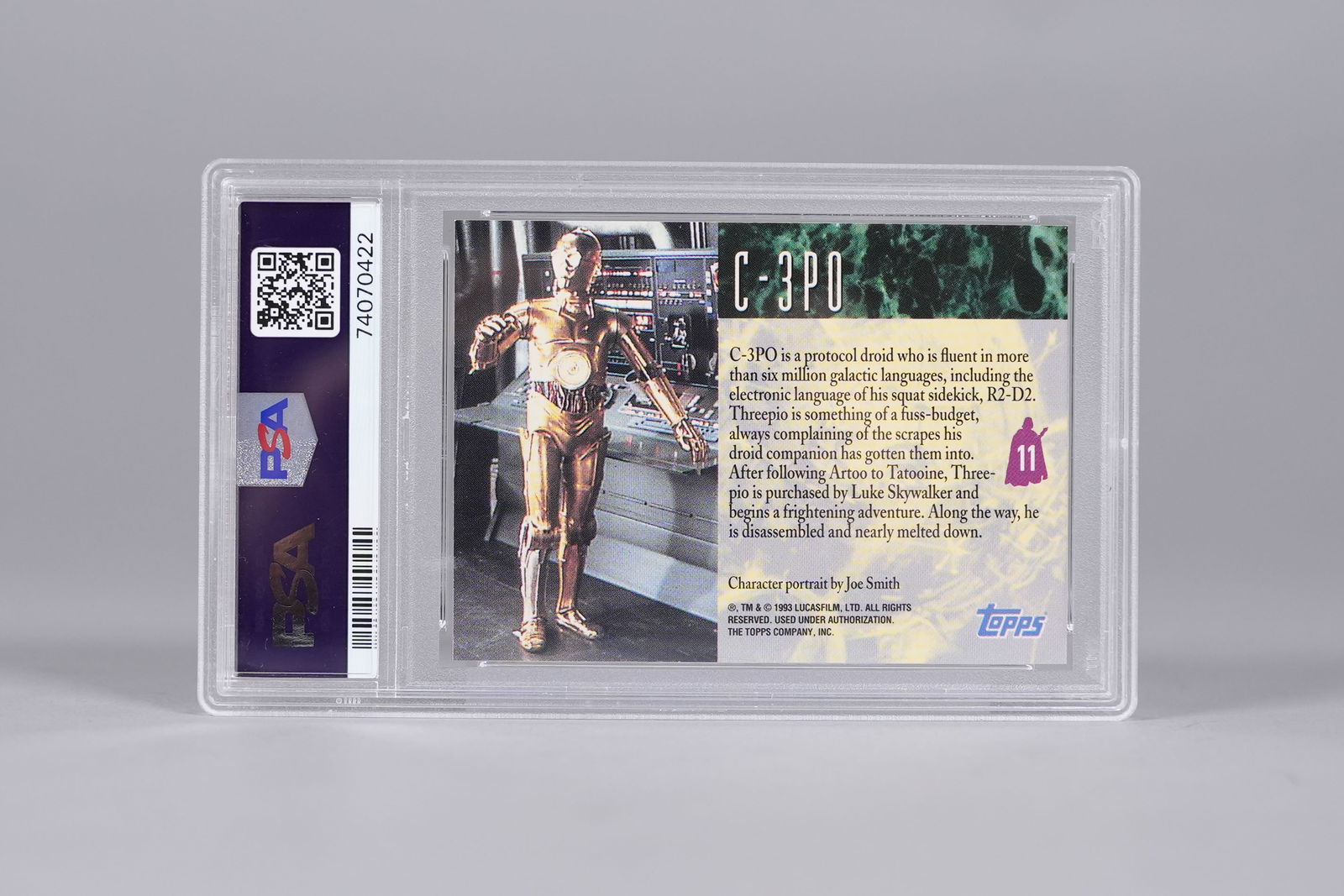 Lots Star Wars cards PSA - 5