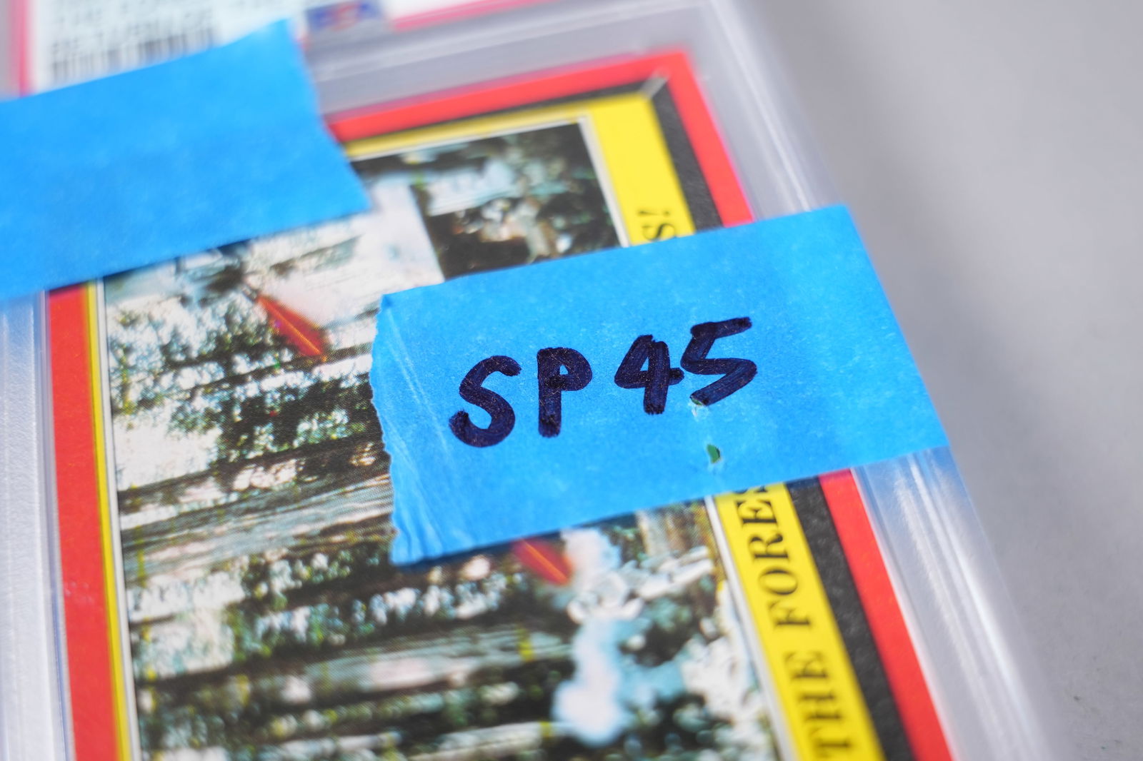 Lots 1983 Star Wars card PSA - 6