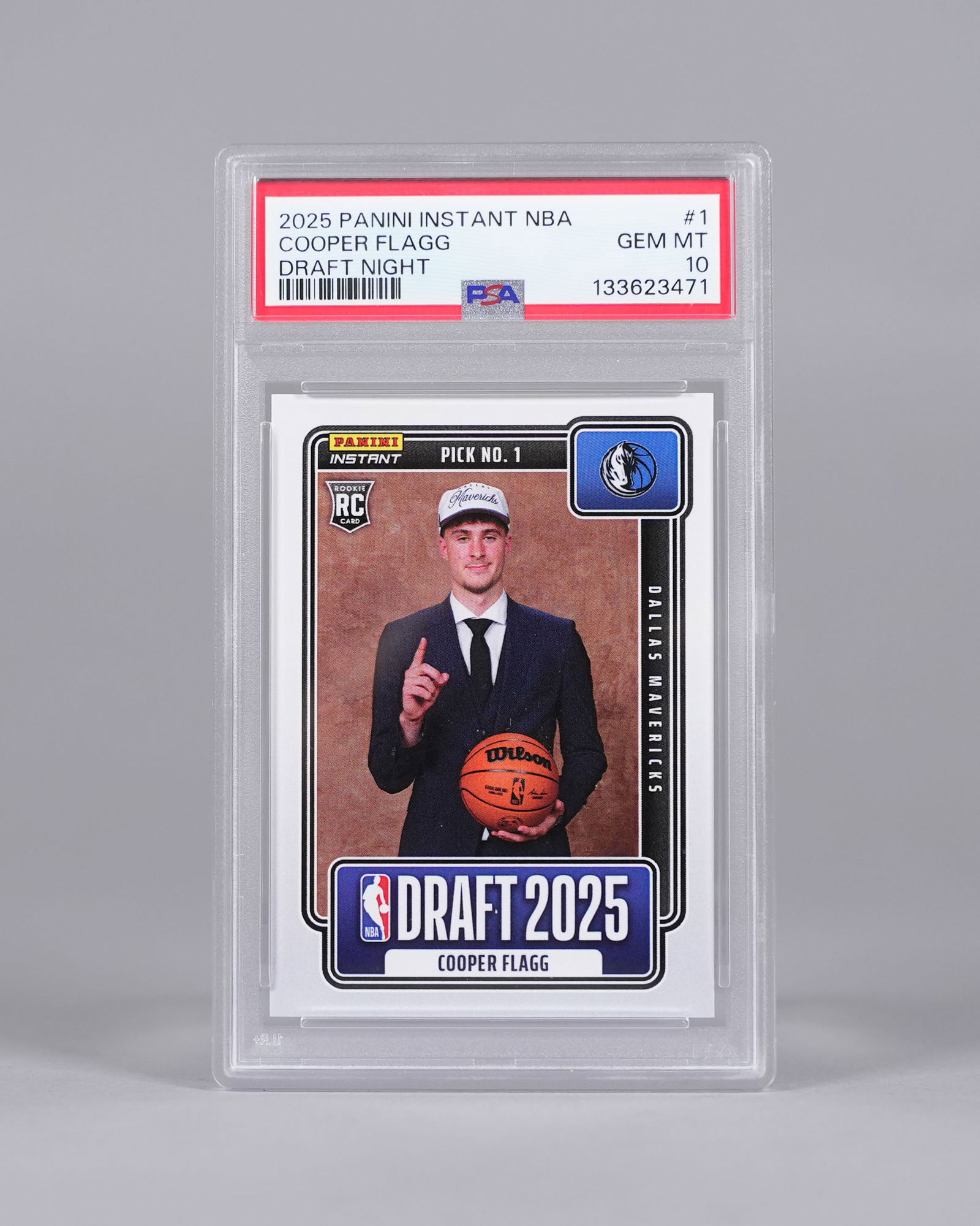 Cooper Flagg rookie card PSA 10: Cooper Flagg rookie card PSA 10.