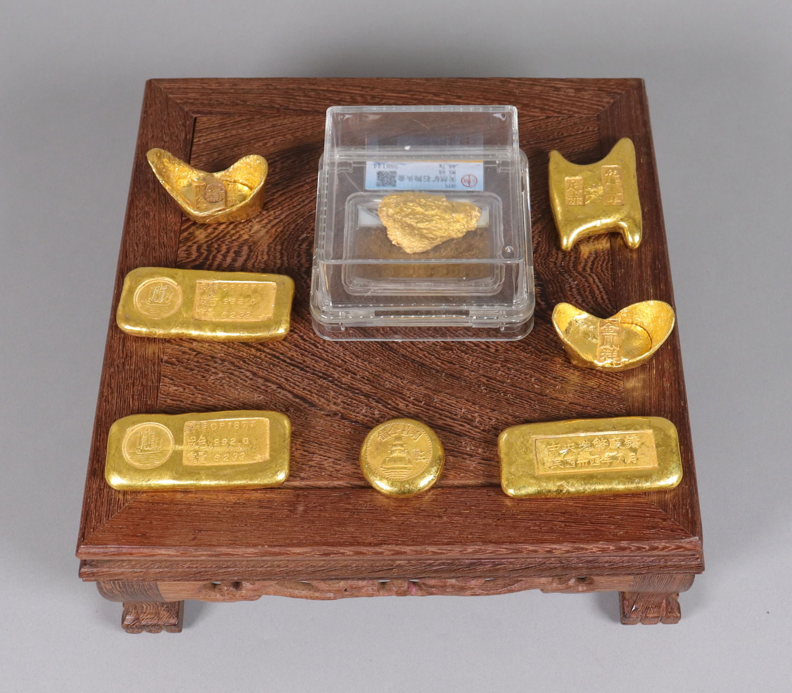Lots Chinese ingots ungraded (1 of 6)