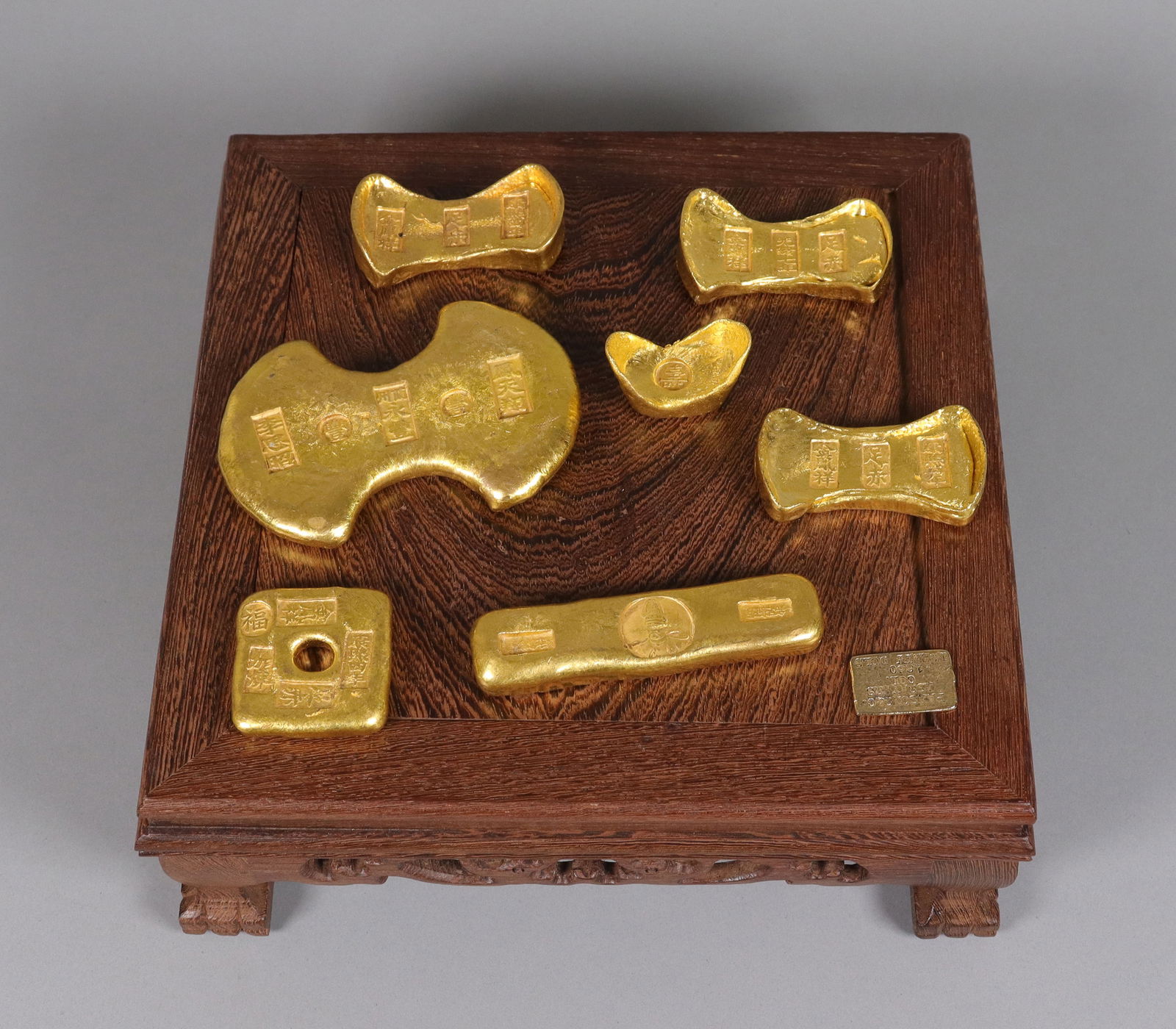 Lots Chinese ingots ungraded (1 of 7)