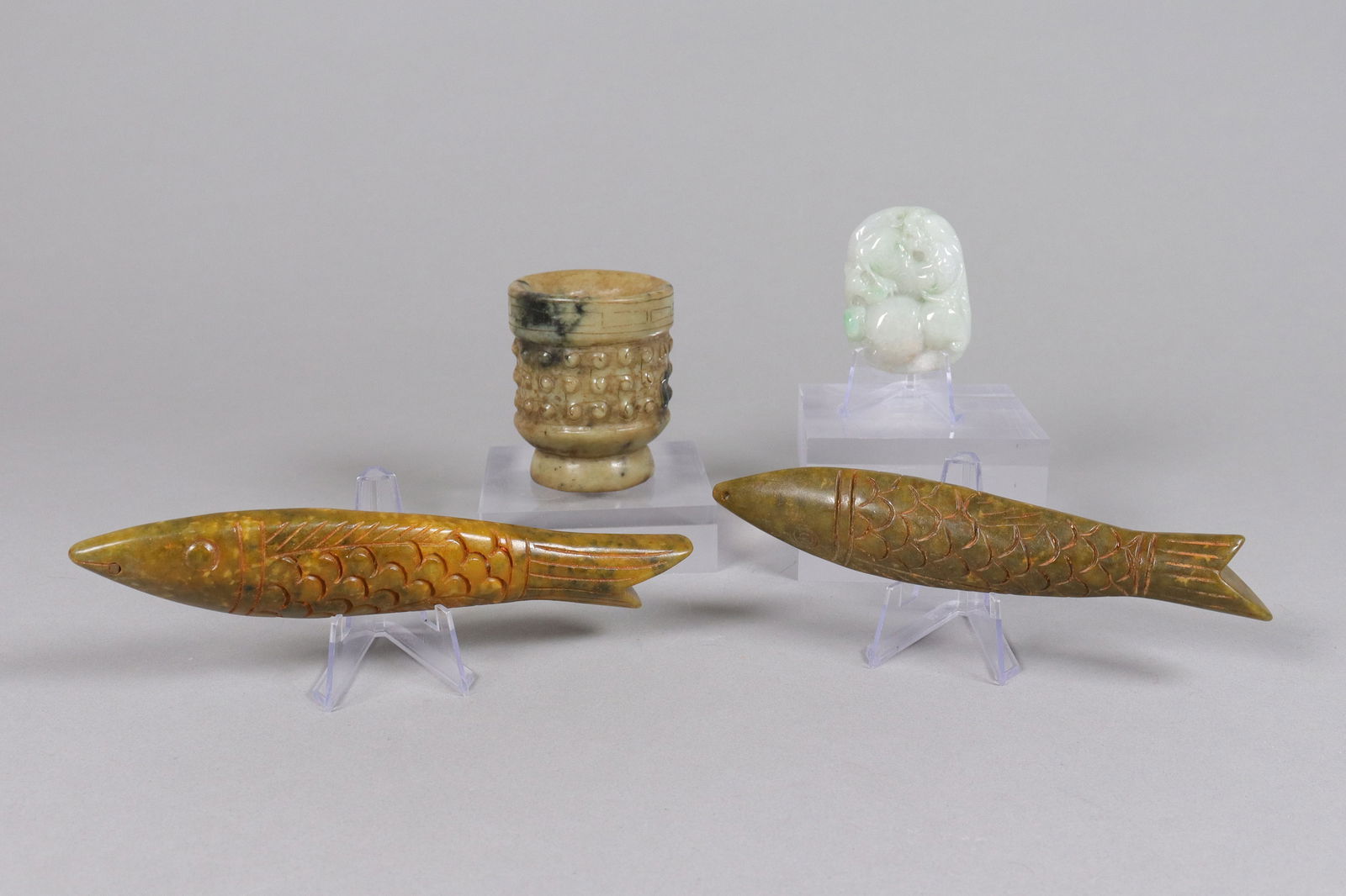 Lots Chinese stone carvings (1 of 7)