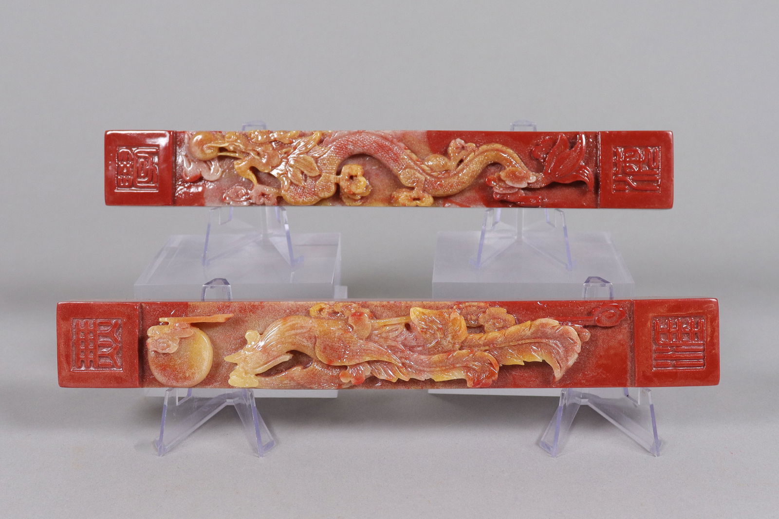 Lots Chinese carved items (1 of 6)