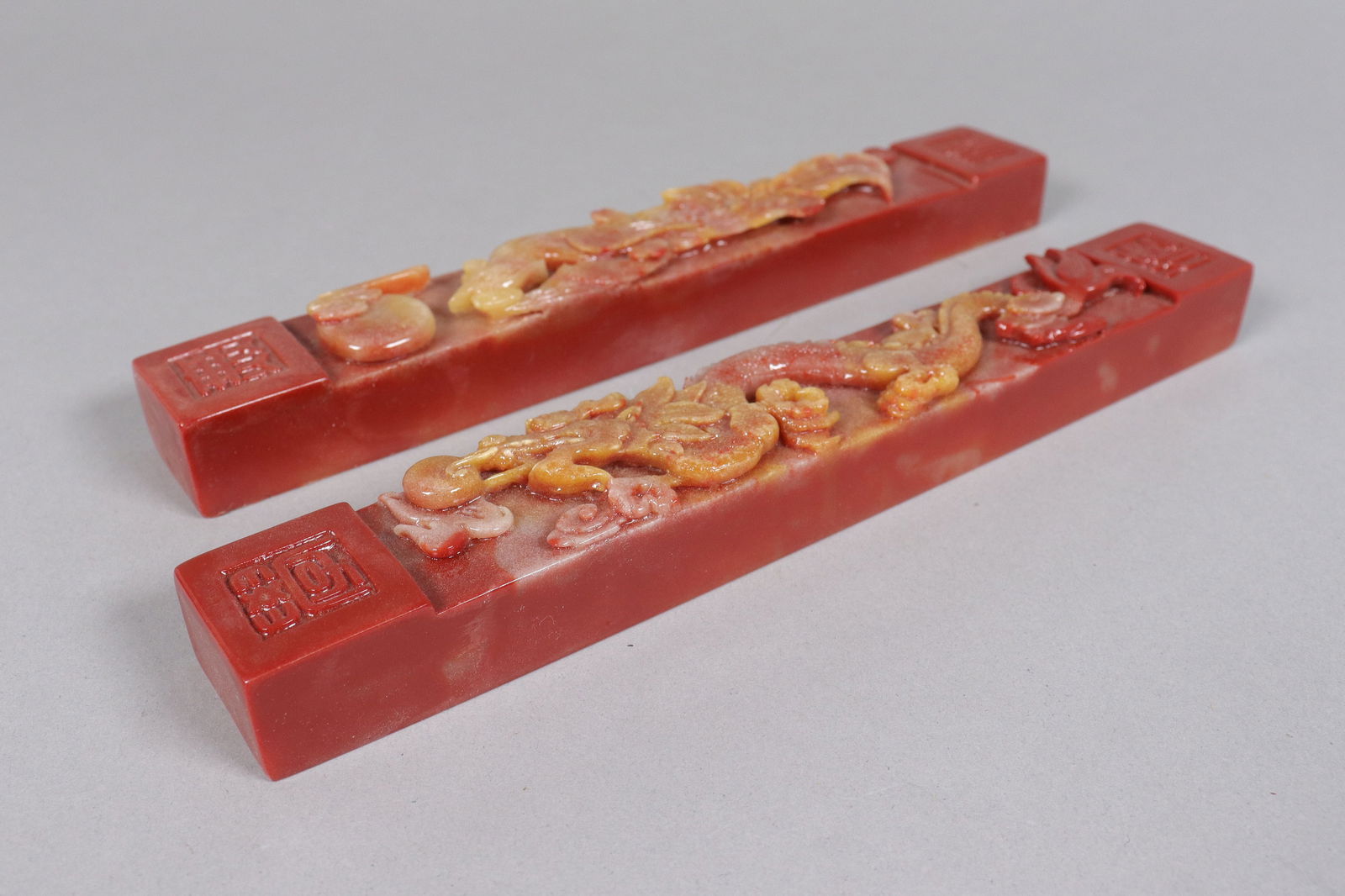 Lots Chinese carved items - 3