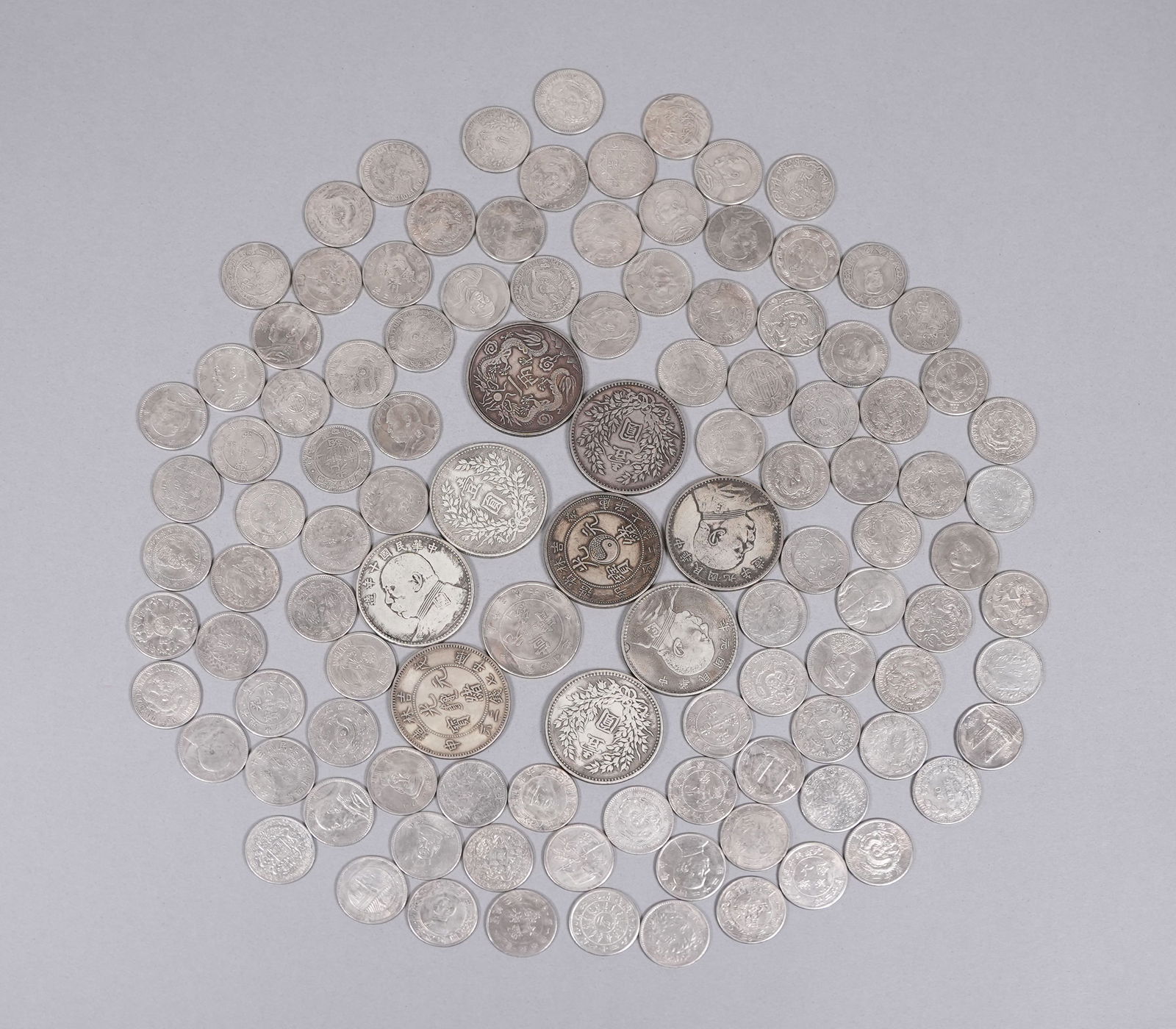 Lots Chinese coins ungraded: Lots Chinese coins ungraded, we do not guarantee any grading, material, age, engraving or carvings. All sales are final, no return. From an estate, and we are not a grading company. Possibly copy or