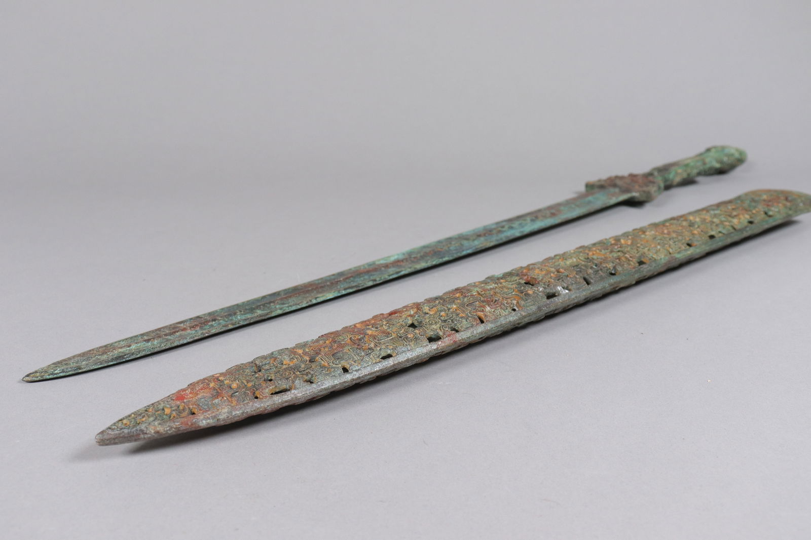Chinese fine bronze sword - 7