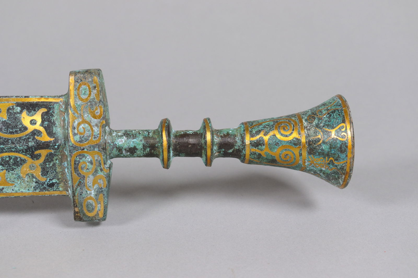 Chinese gilted bronze sword - 3