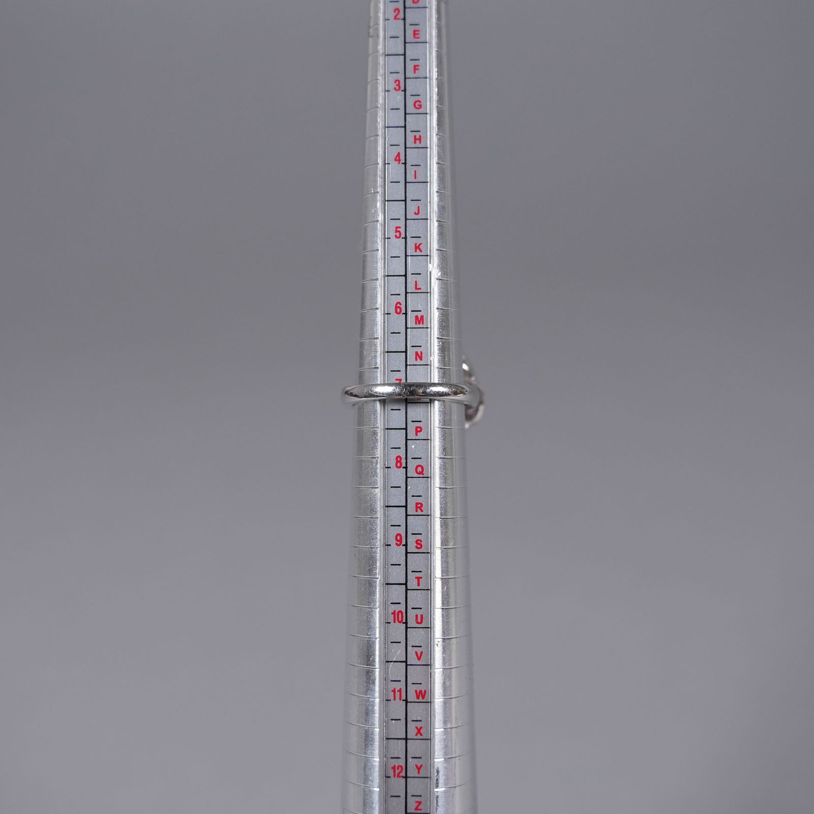 Platinum diamond opal ring - 7