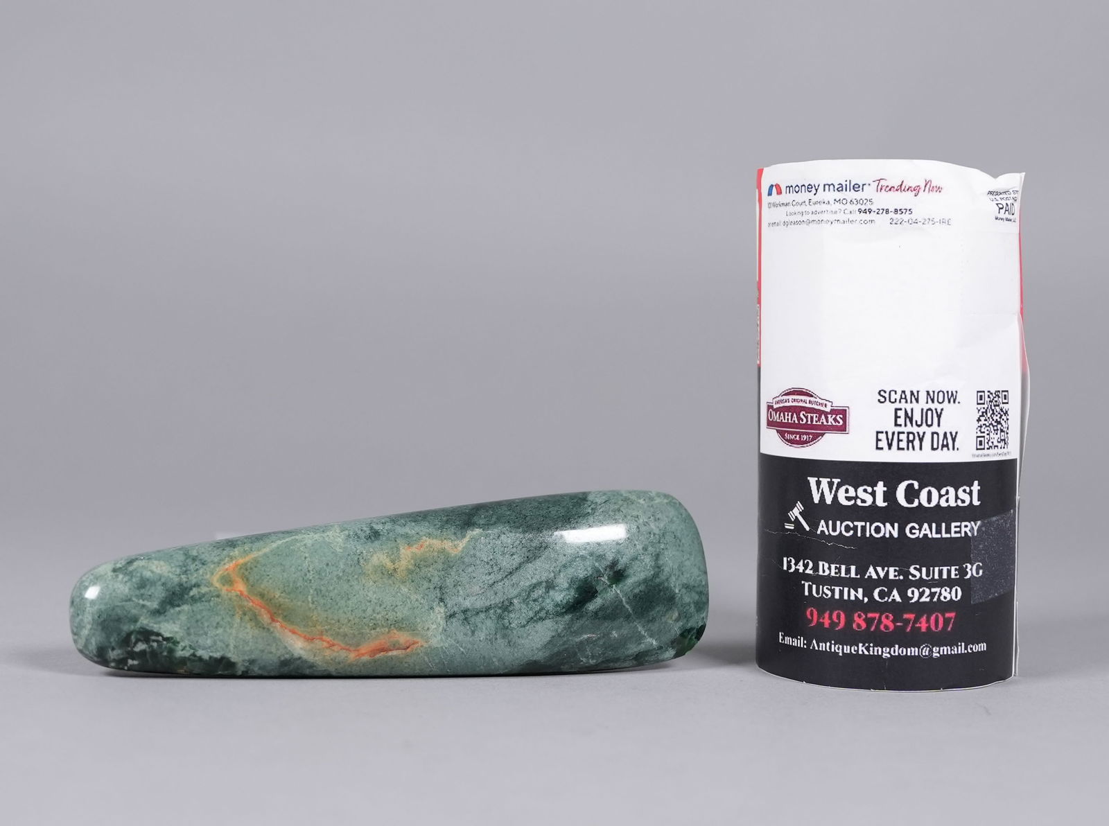 Important Olmec jade celt - 2