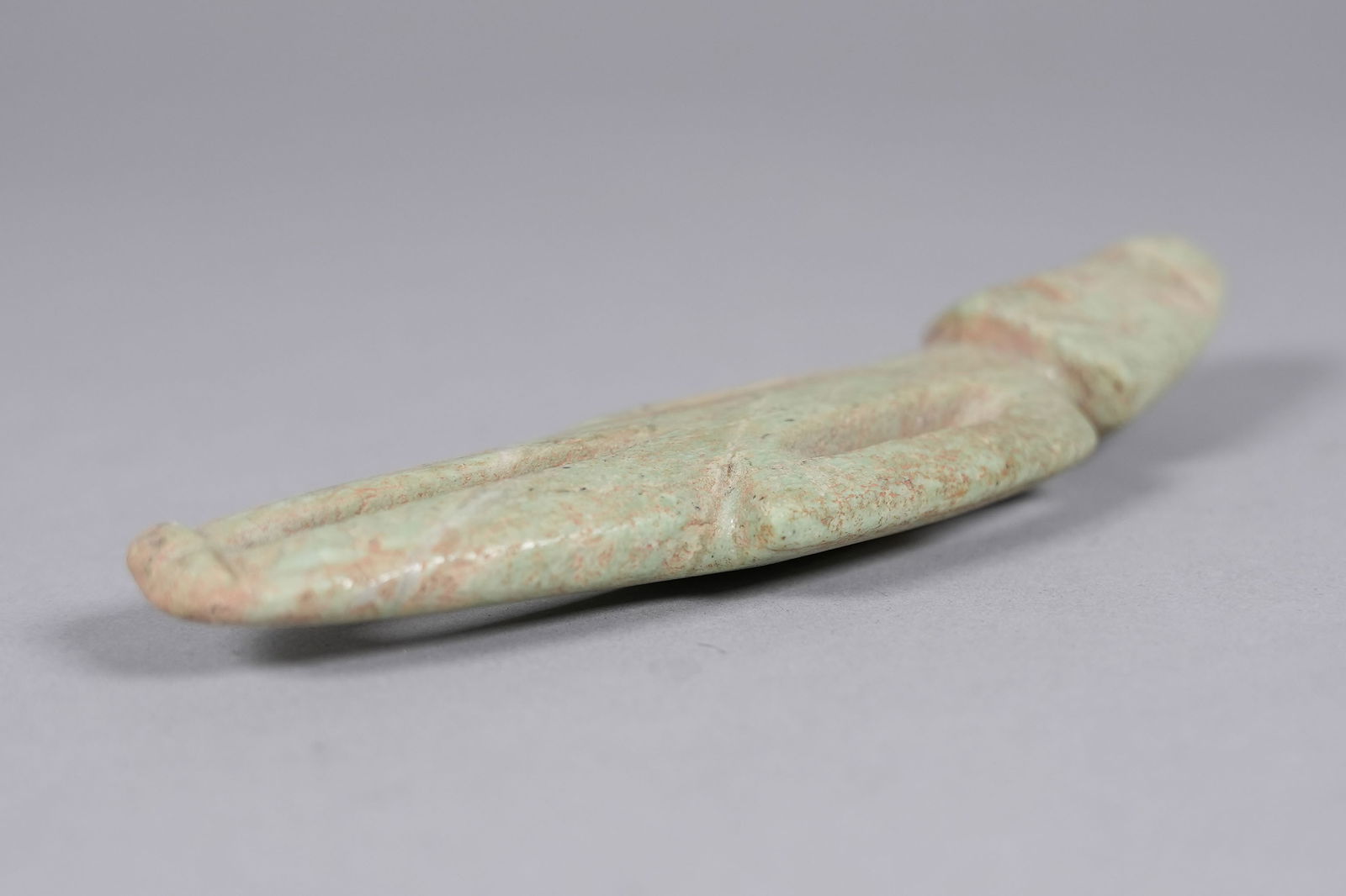 2 Important Olmec man beast figure - 5