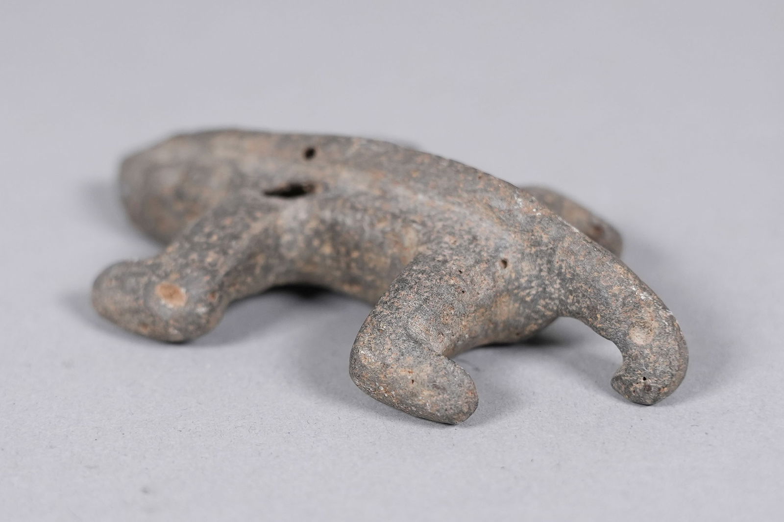 2 Important Olmec man beast figure - 8