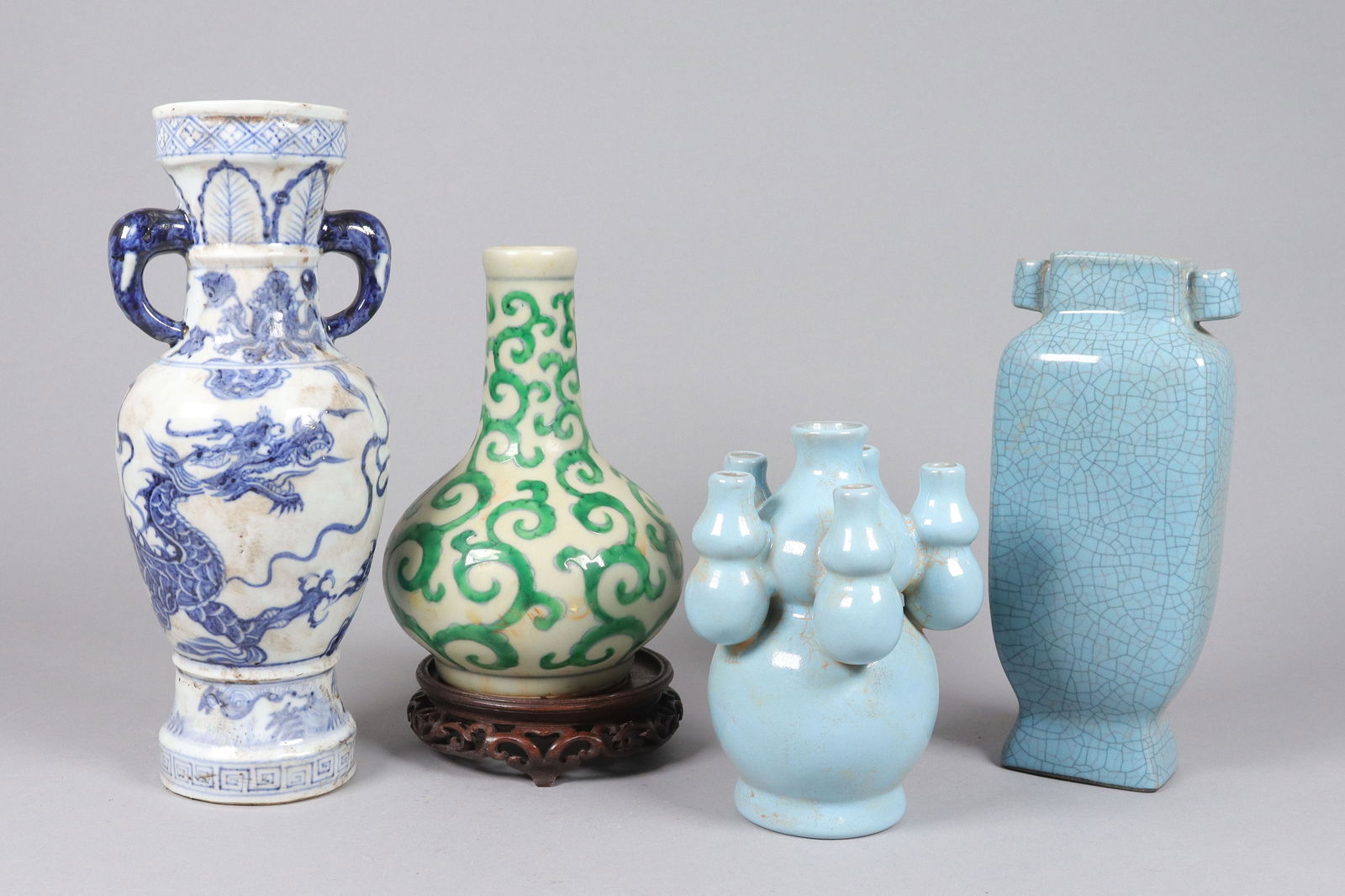 Lots Chinese fine vase (1 of 8)