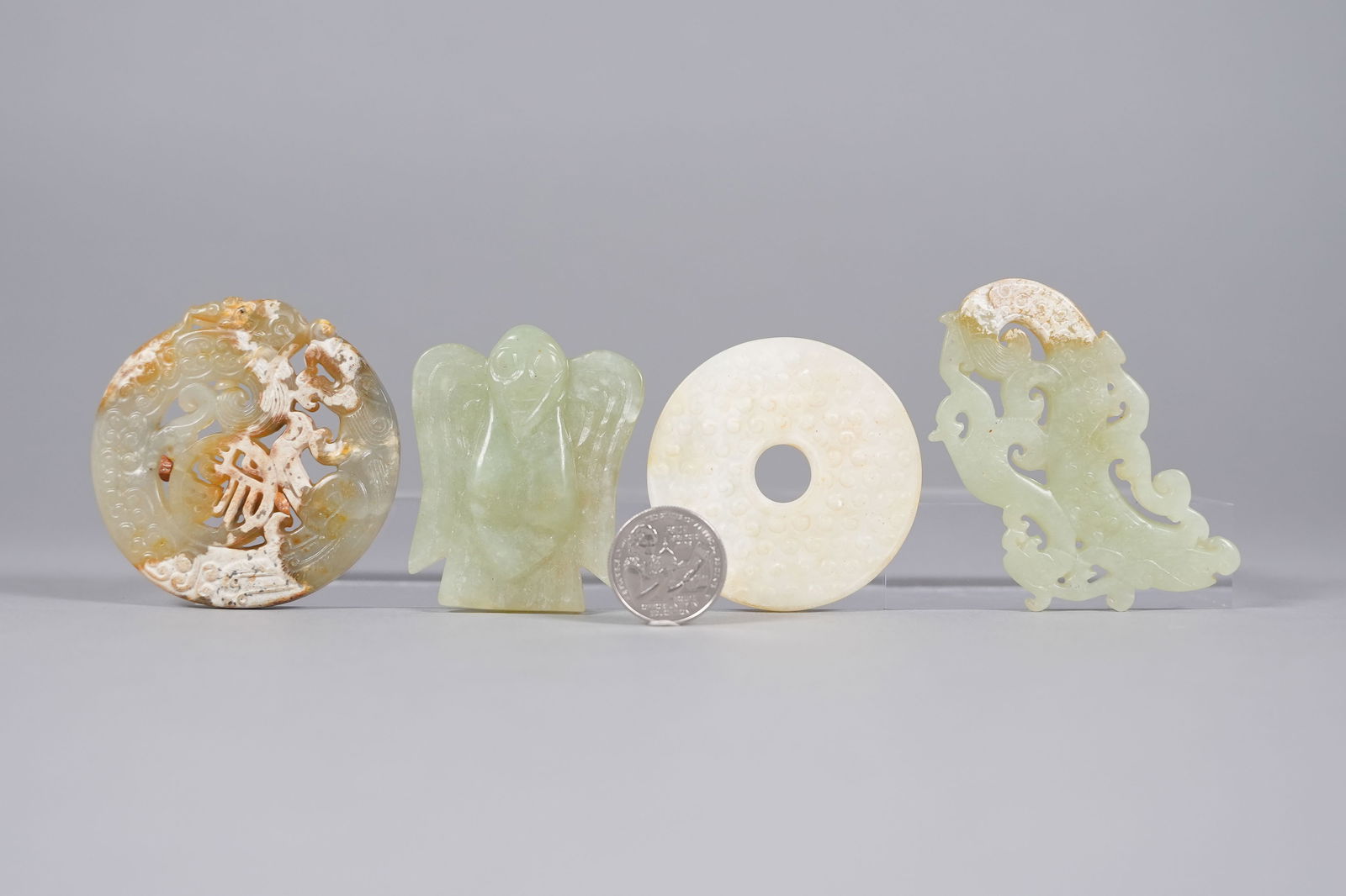 Lots Chinese fine jade - 2