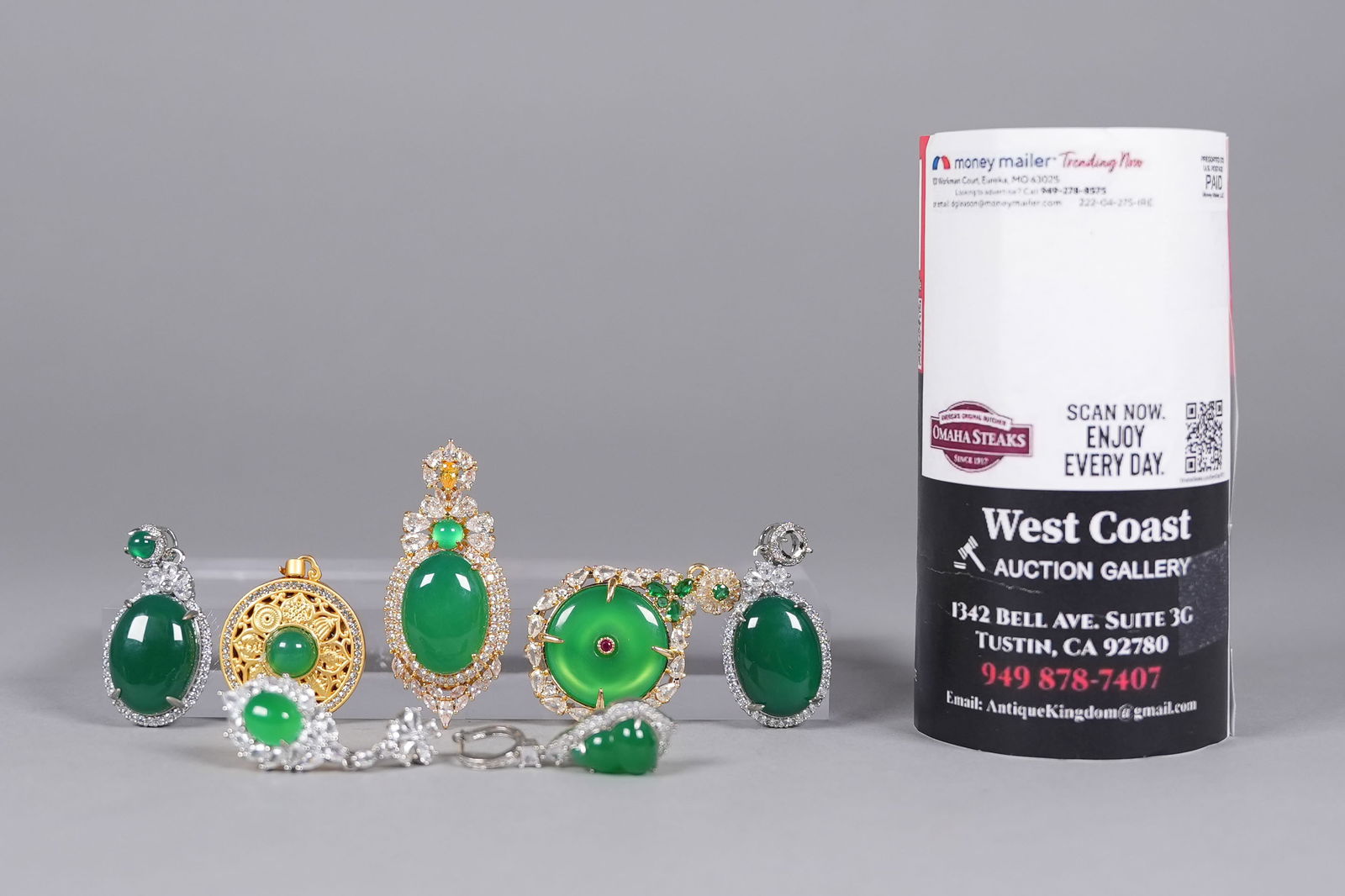 Lots Chinese apple green items - 2