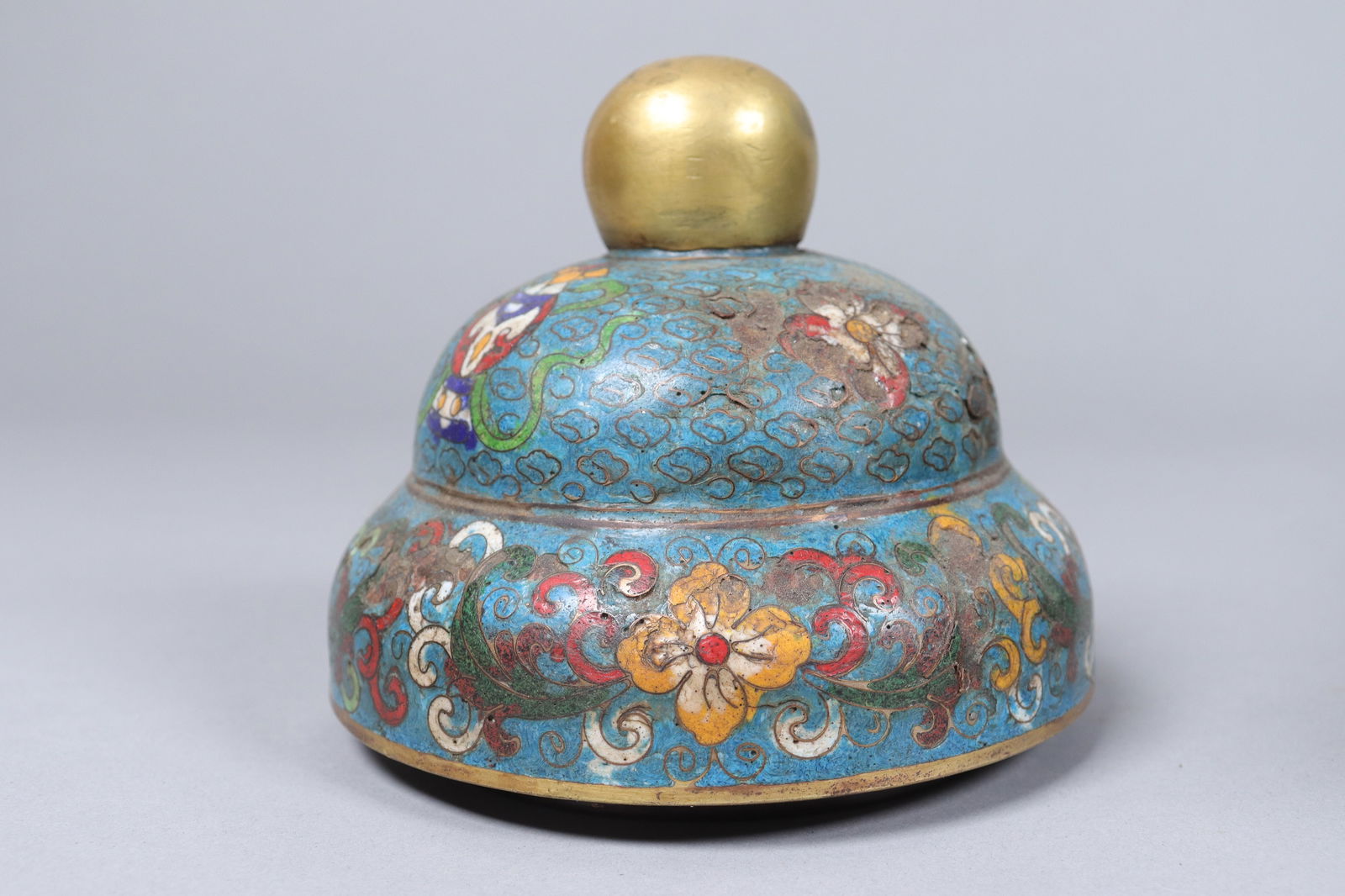 Chinese heavy cloisonne ewer - 8