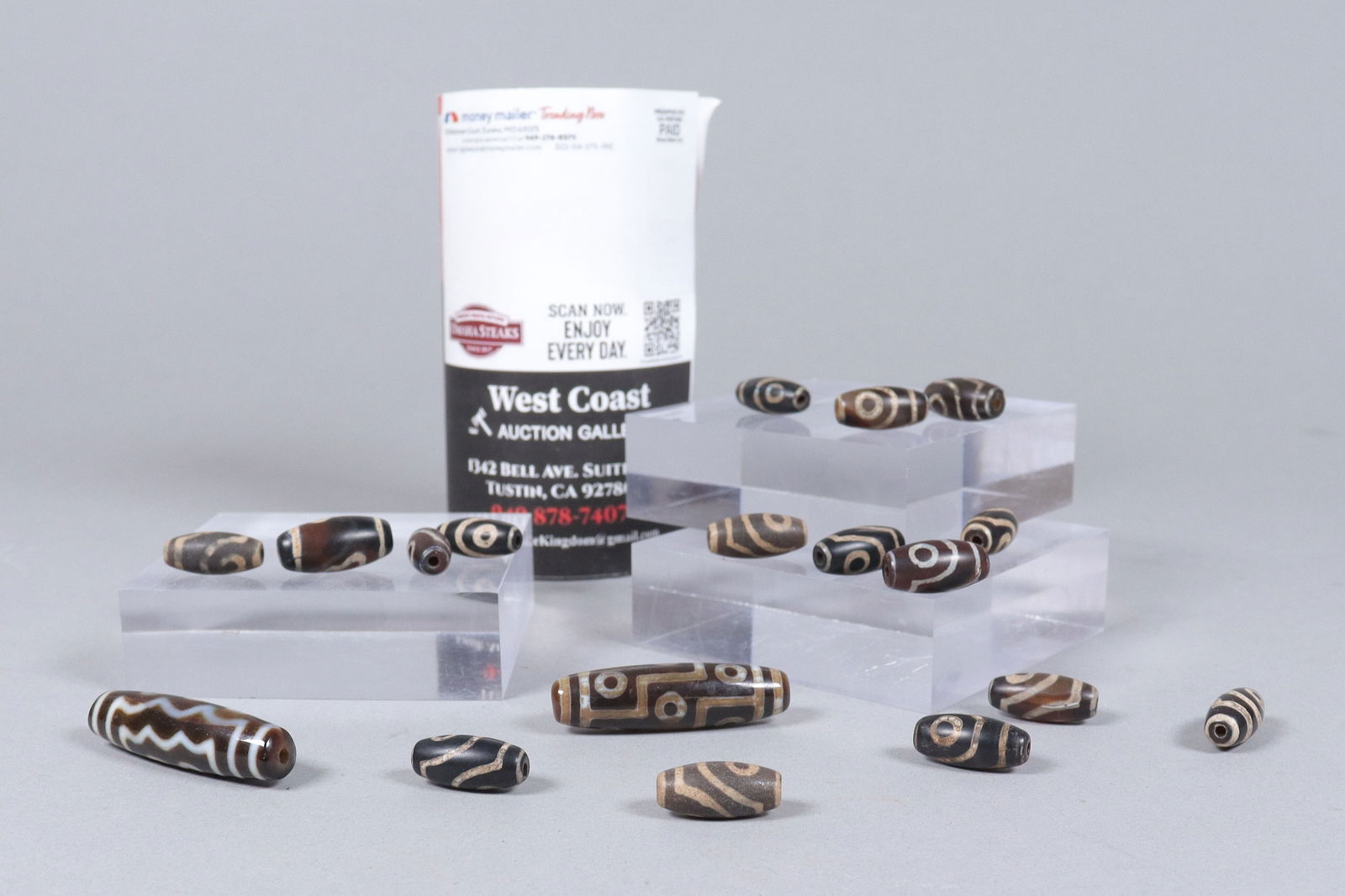 Lots Tibetan dzi beads - 2