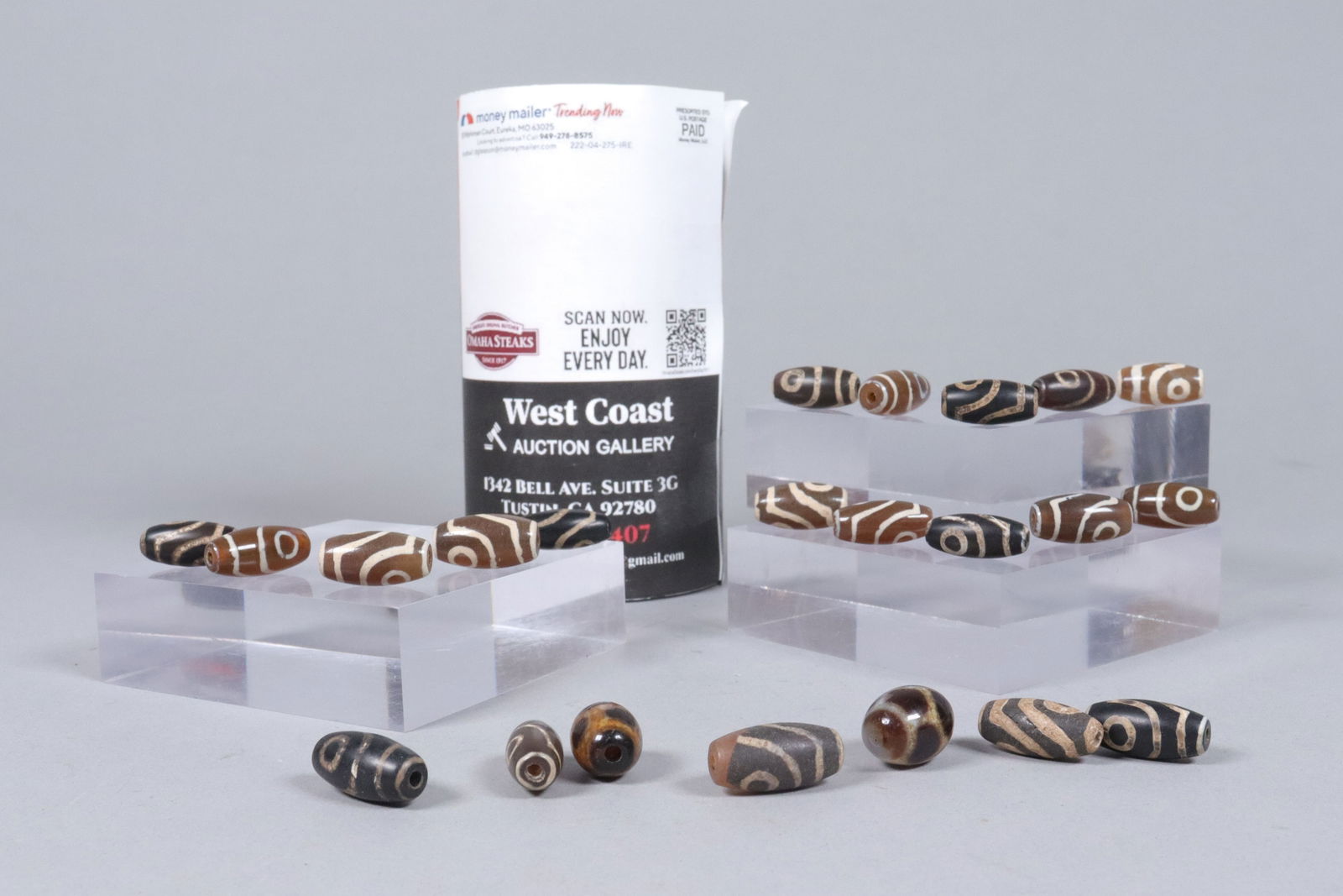 Lots Tibetan dzi beads - 2