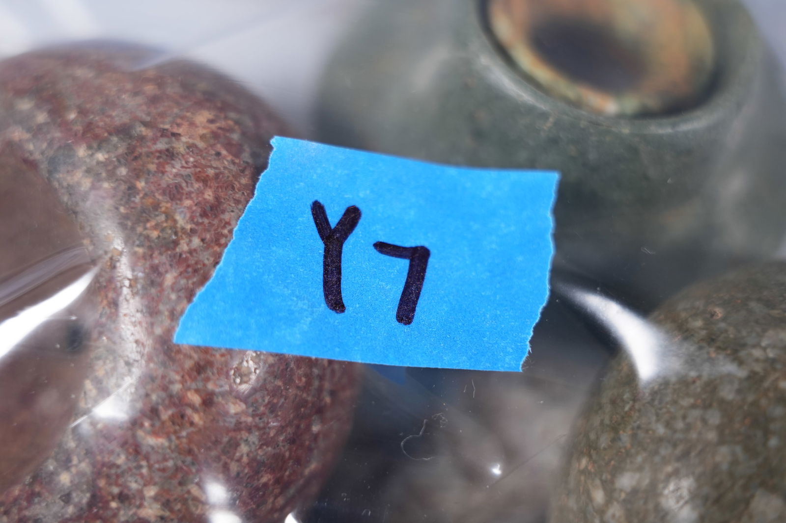 Lots Pre-Columbian jade figure celt - 7