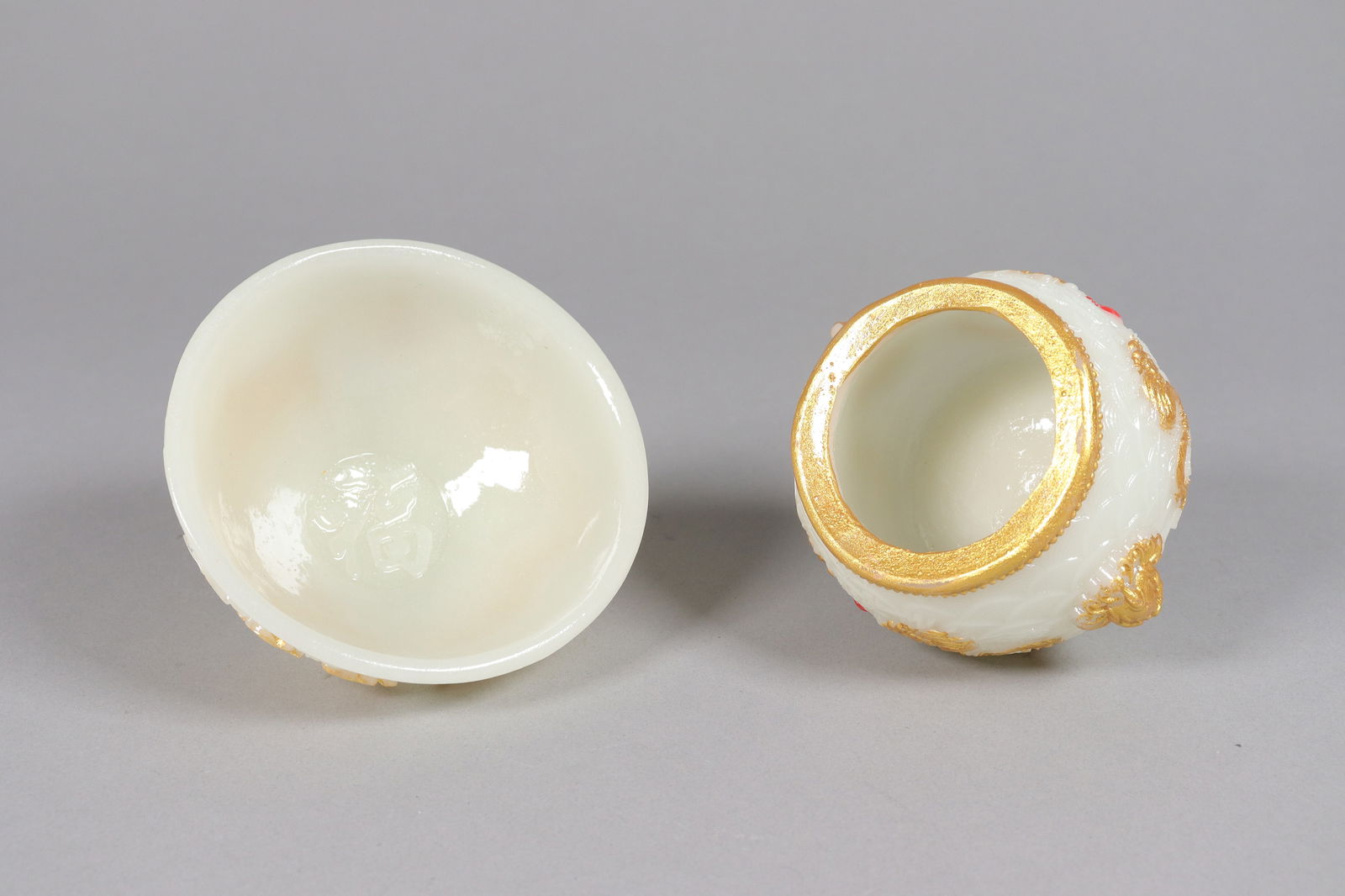 Lots Chinese carved items - 3