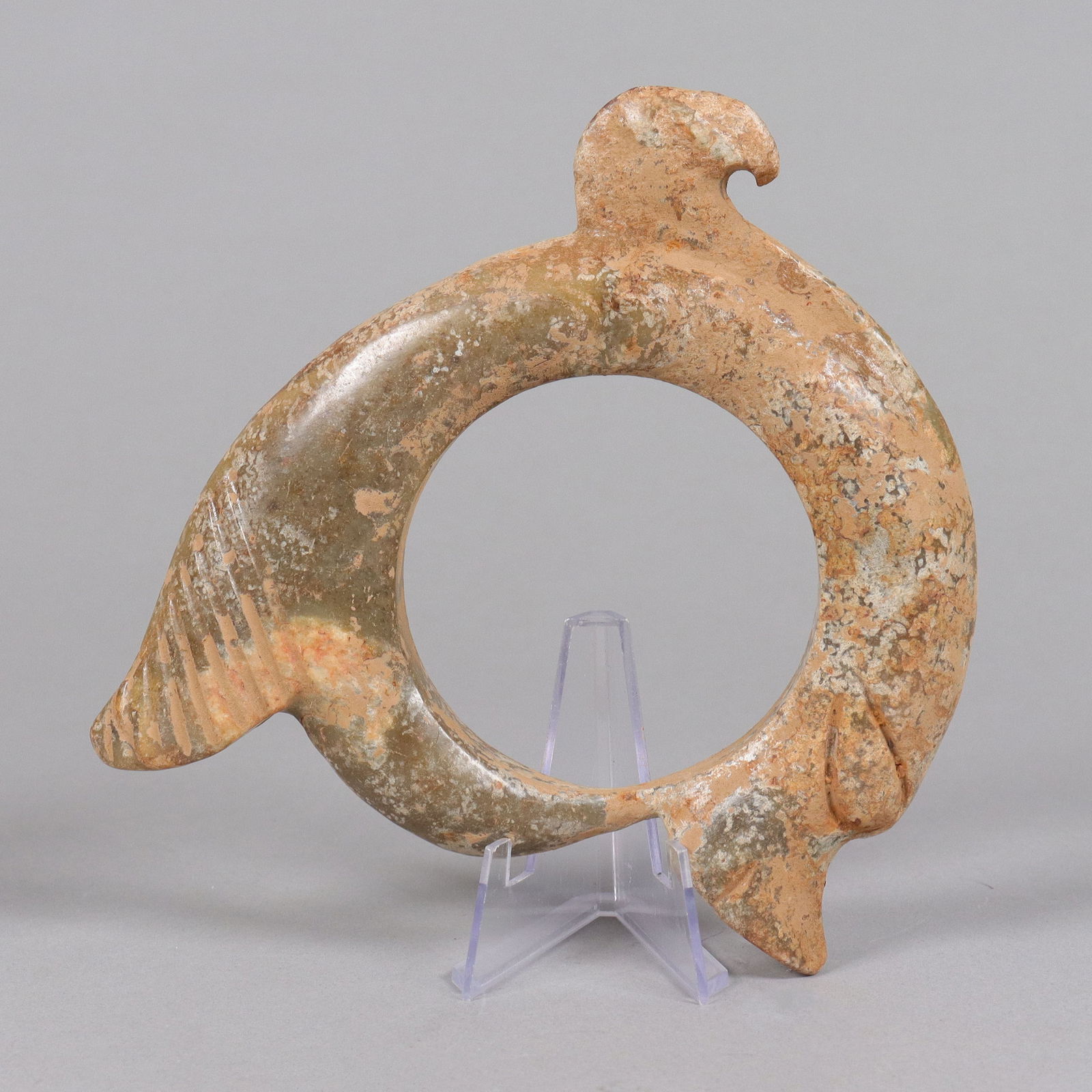 Chinese fine carved item: Chinese fine carved item. H: 5" x W: 5."