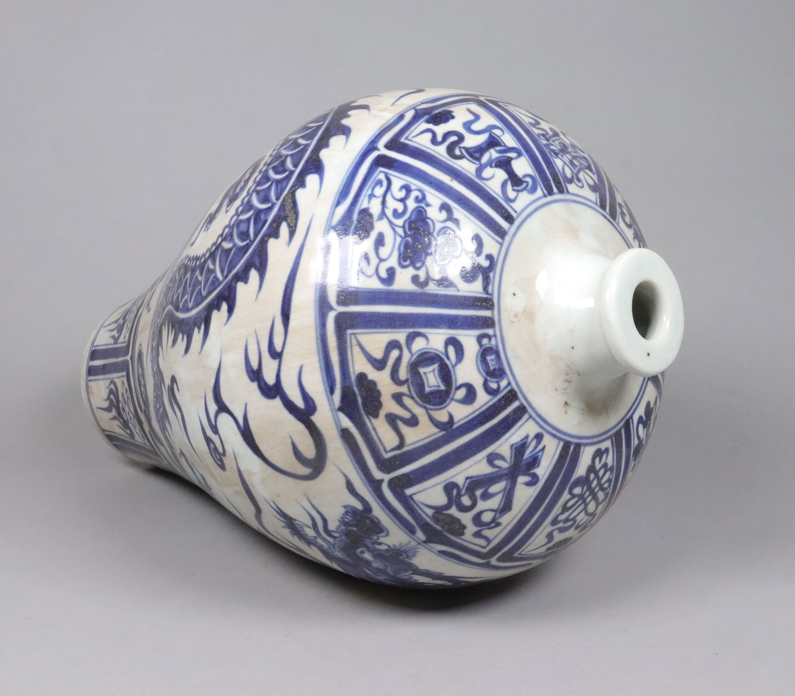 2 Chinese fine b/w vase - 3