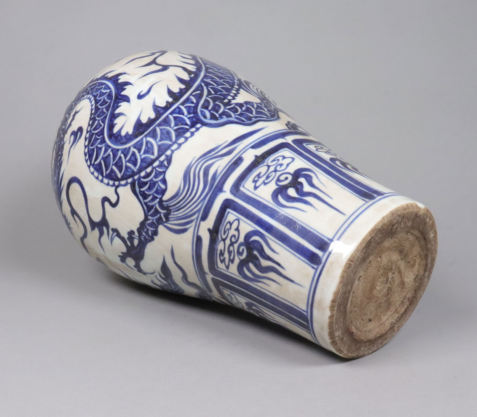 2 Chinese fine b/w vase - 4