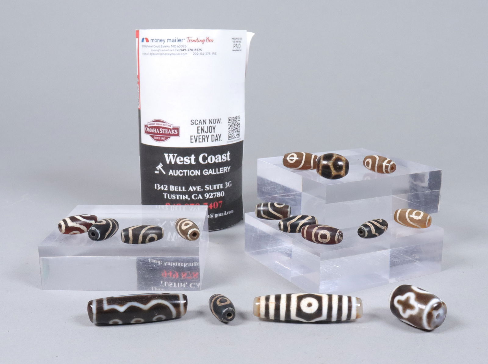 Lots Tibetan dzi beads - 2