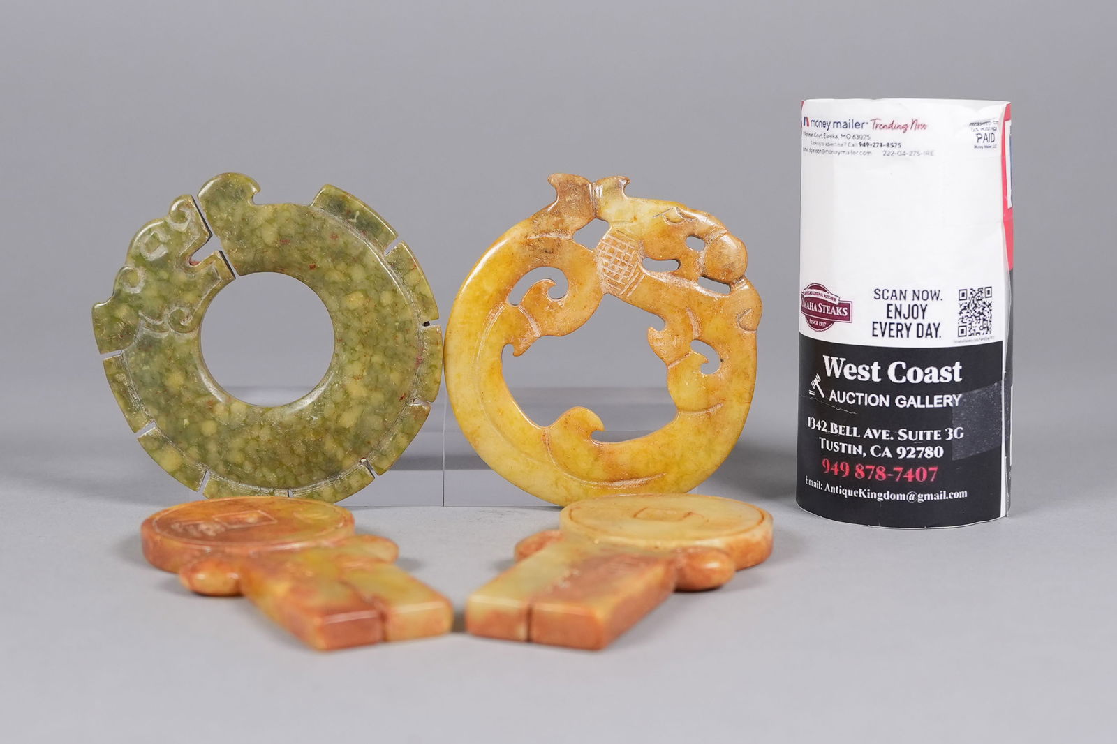 Lots Chinese carved items - 2