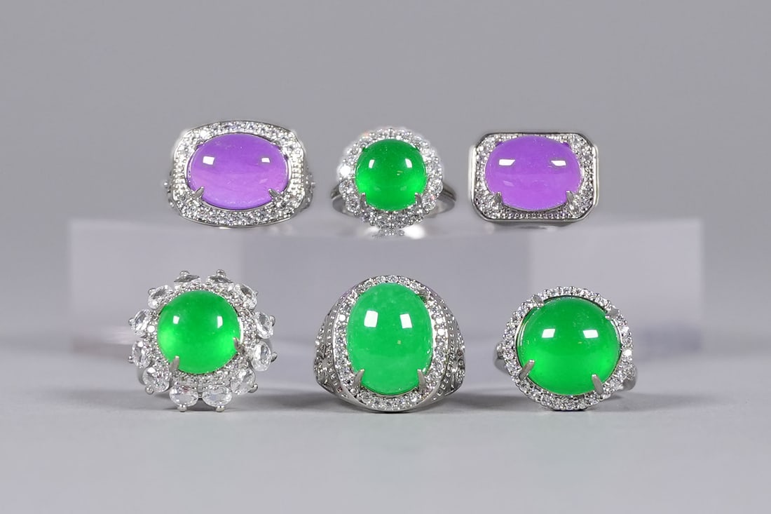 Lots Chinese fine rings: Lots Chinese fine rings.