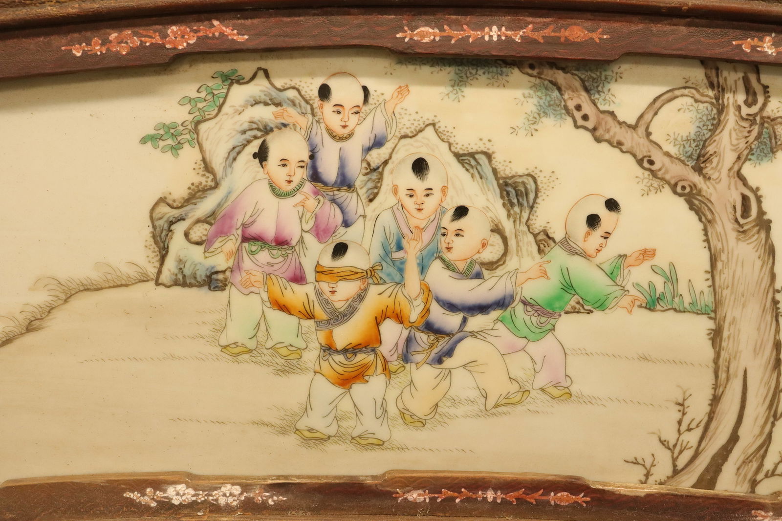 Chinese framed tile - 4