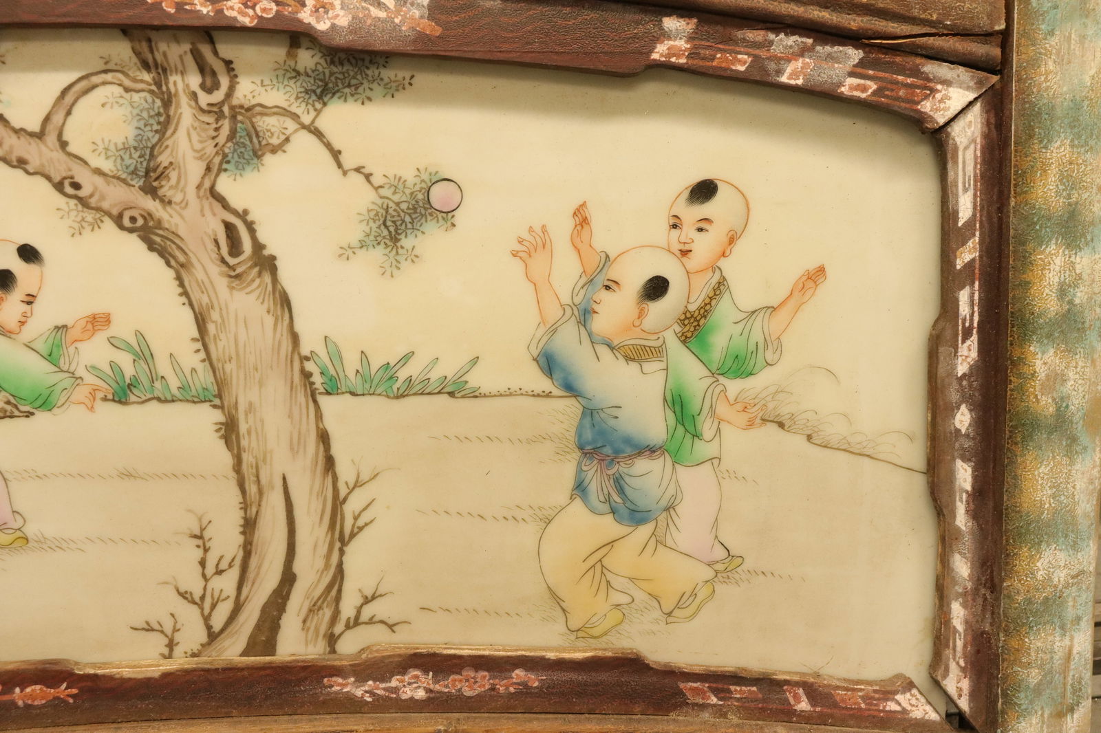 Chinese framed tile - 5