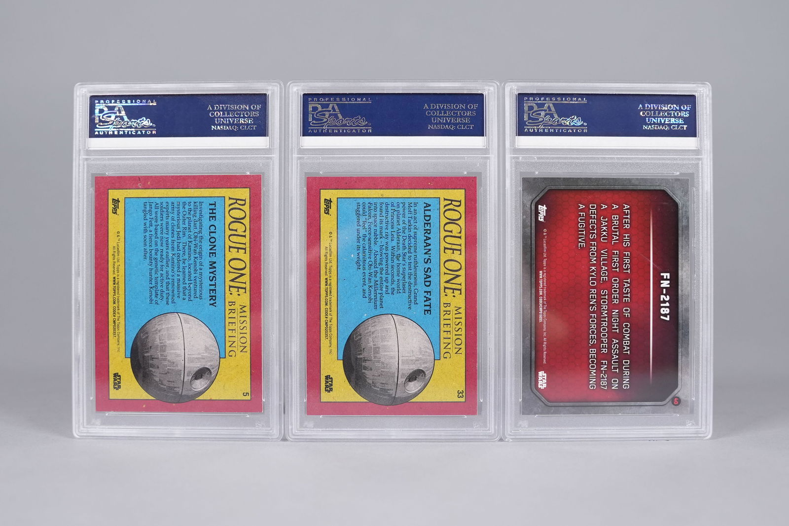 Lots Star Wars card PSA - 2