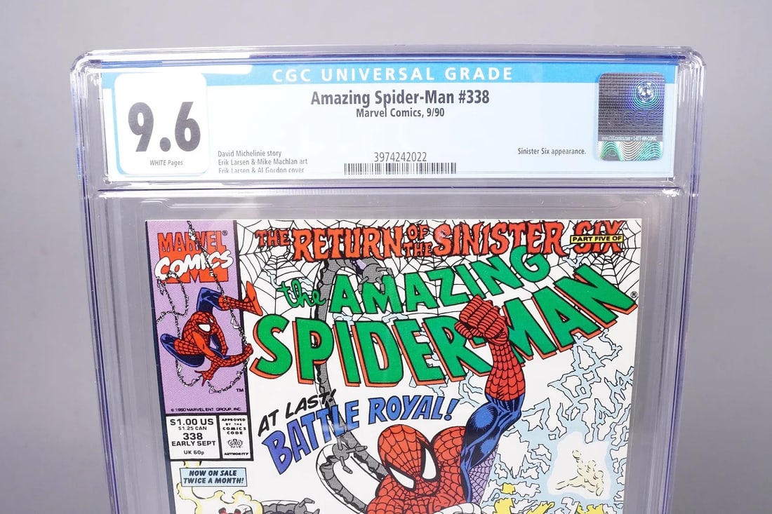 Lots Spiderman comics CGC - 4