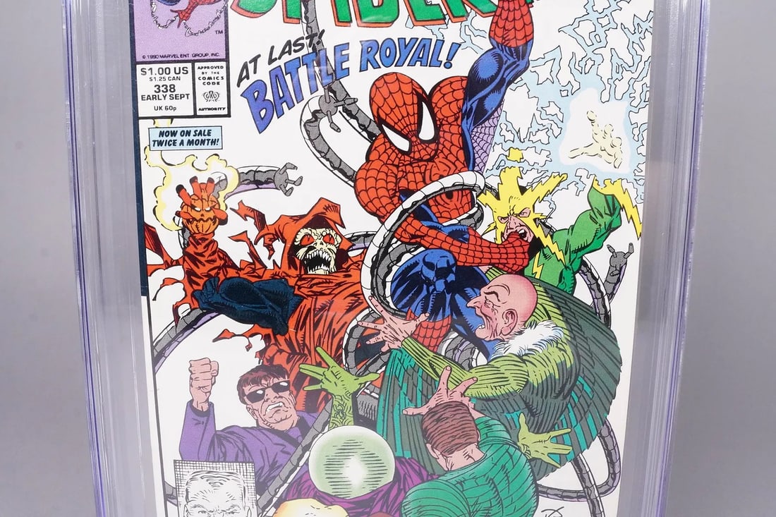 Lots Spiderman comics CGC - 5