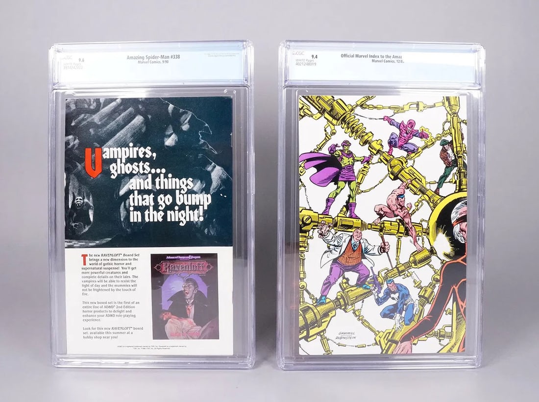 Lots Spiderman comics CGC - 6