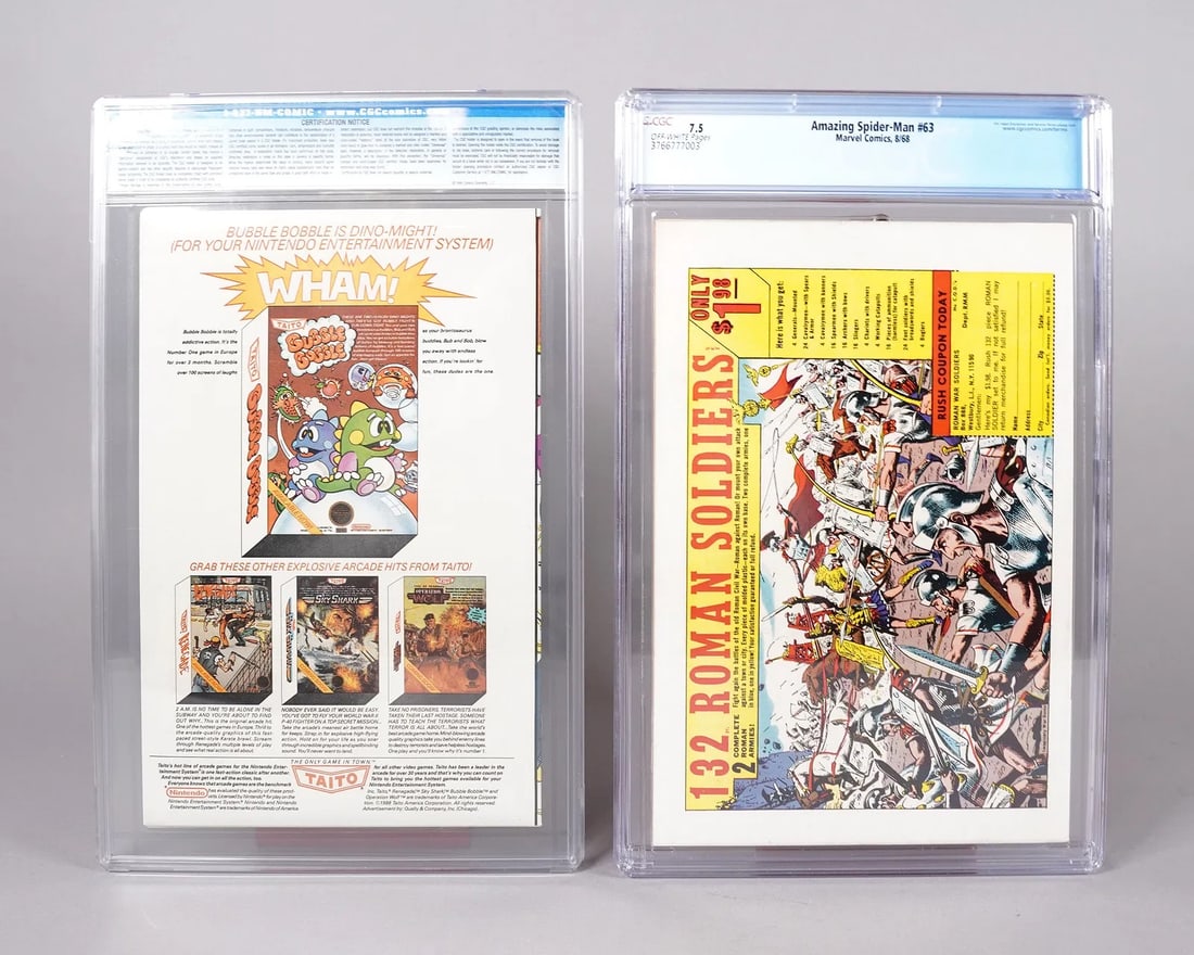 Lots Spiderman comics CGC - 4