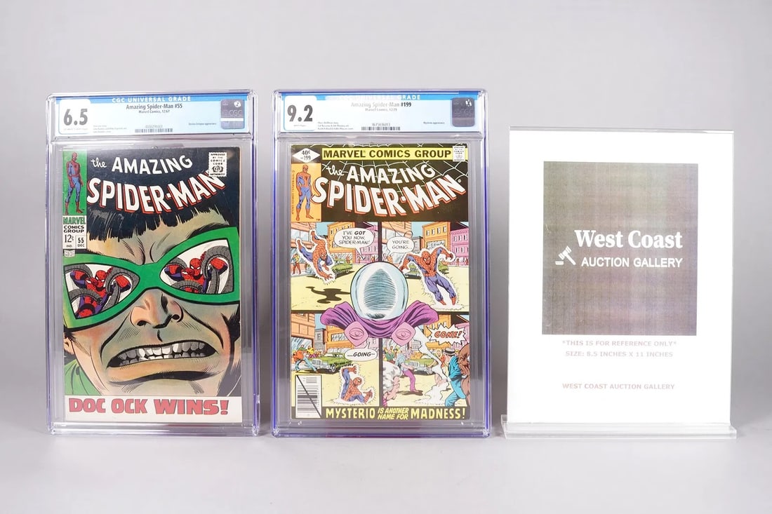 Lots Spiderman comics CGC - 2