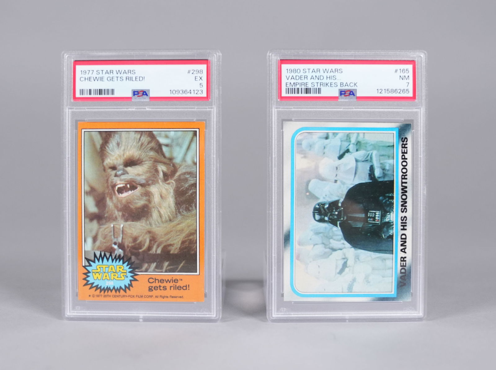 Lots Star Wars card PSA: Lots Star Wars card, PSA graded.