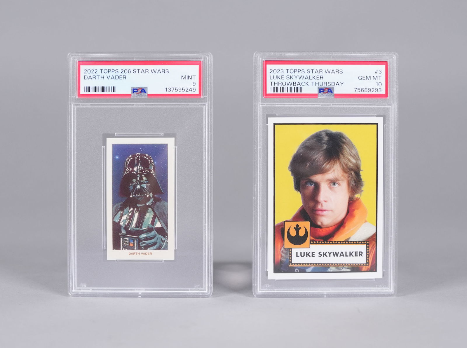 Lots Star Wars card PSA: Lots Star Wars card, PSA graded.