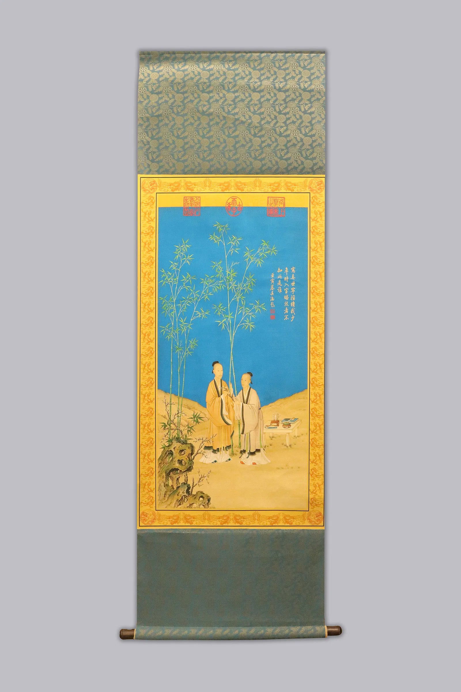 Chinese long fine scroll: Chinese long fine scroll.